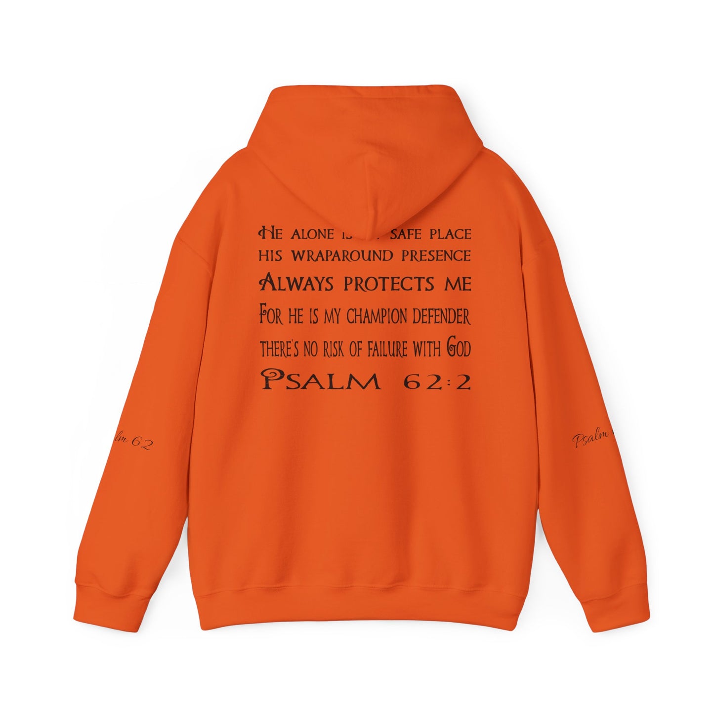 Keep calm and Read a Psalm - Adult Unisex Heavy Hooded Sweatshirt