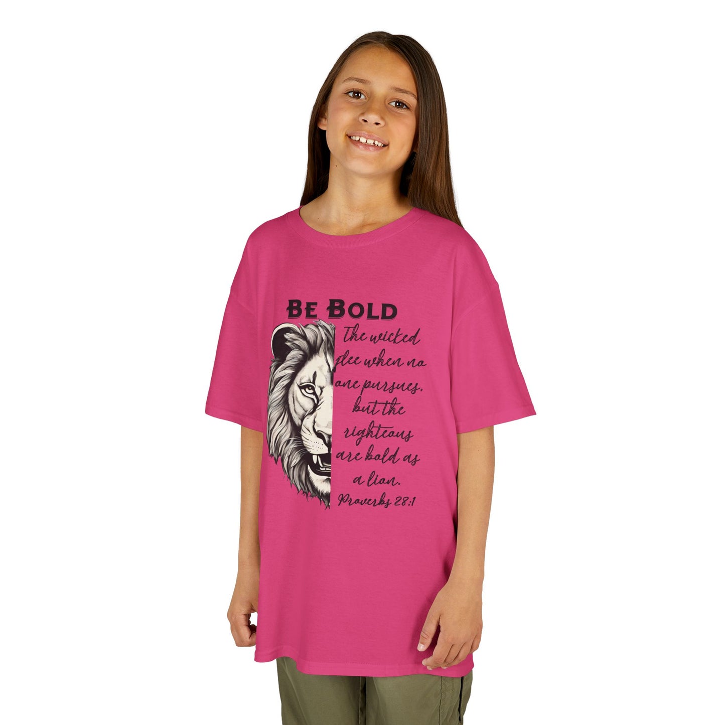 Be Bold Lion - Kids Heavy Cotton