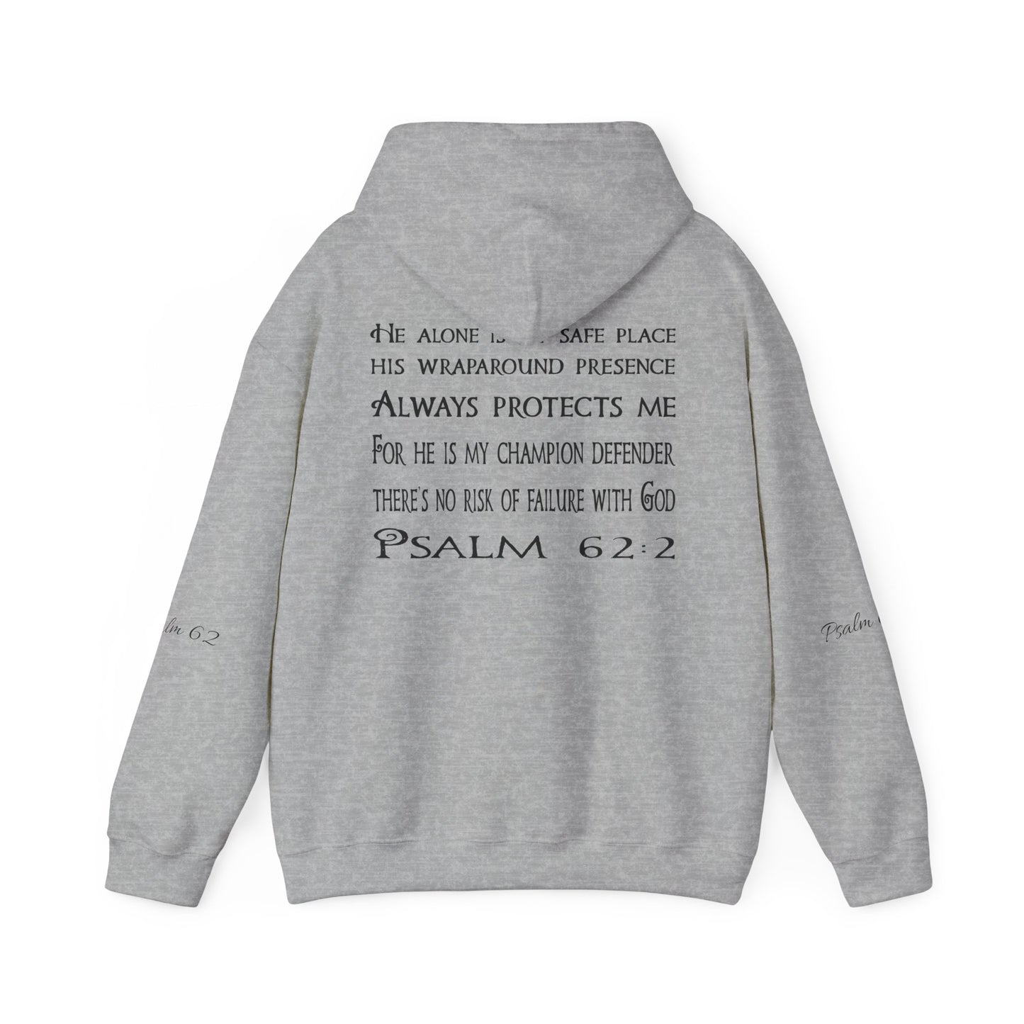 Keep calm and Read a Psalm - Adult Unisex Heavy Hooded Sweatshirt