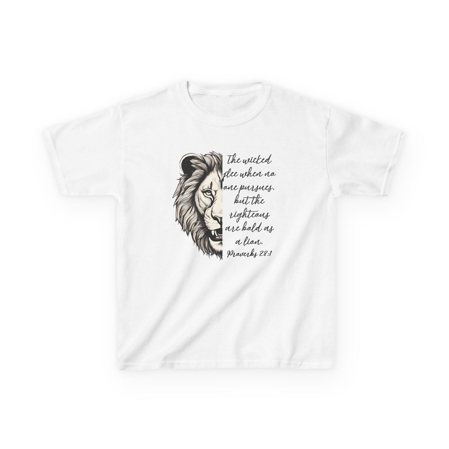 Bold Lion - Kids Heavy Cotton
