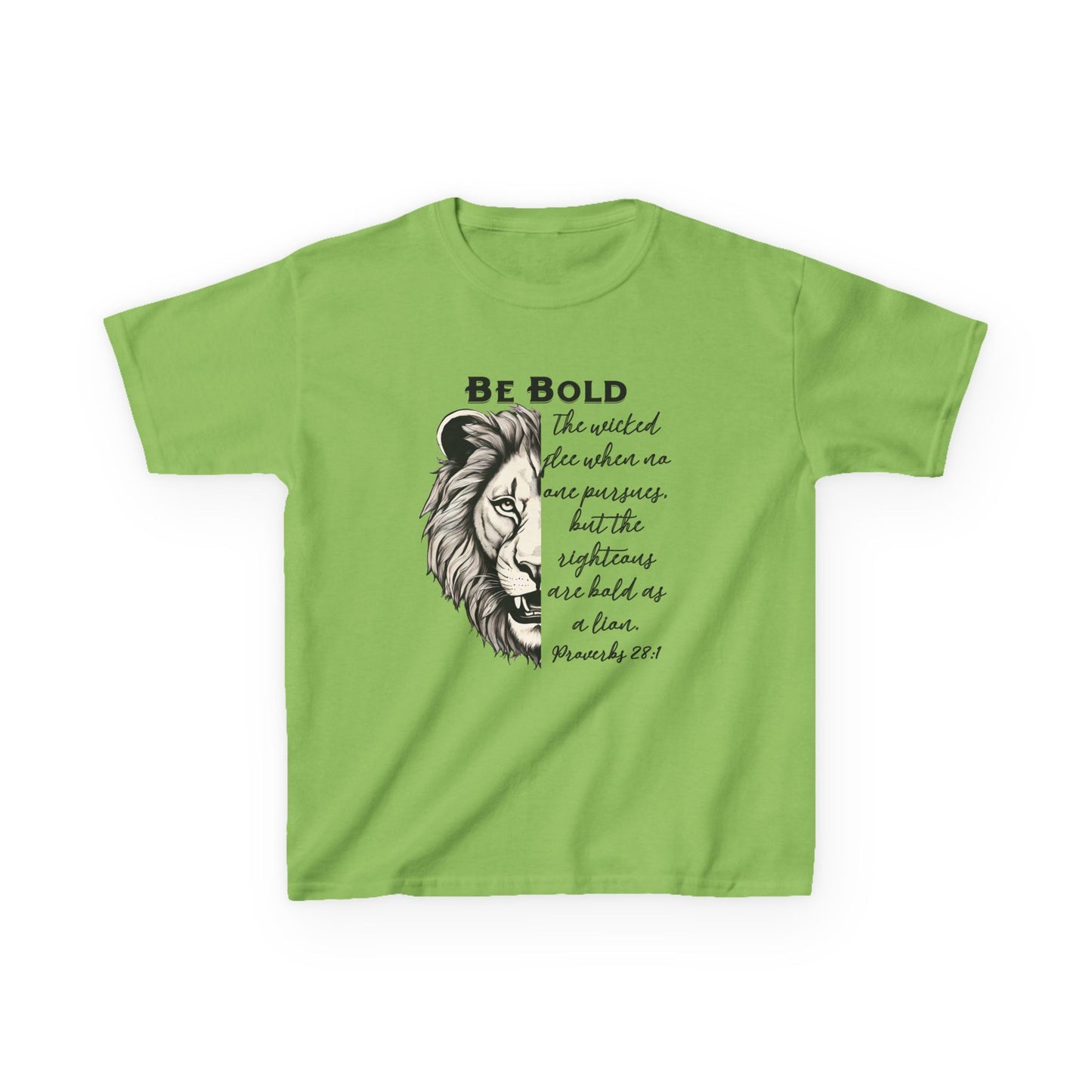 Be Bold Lion - Kids Heavy Cotton