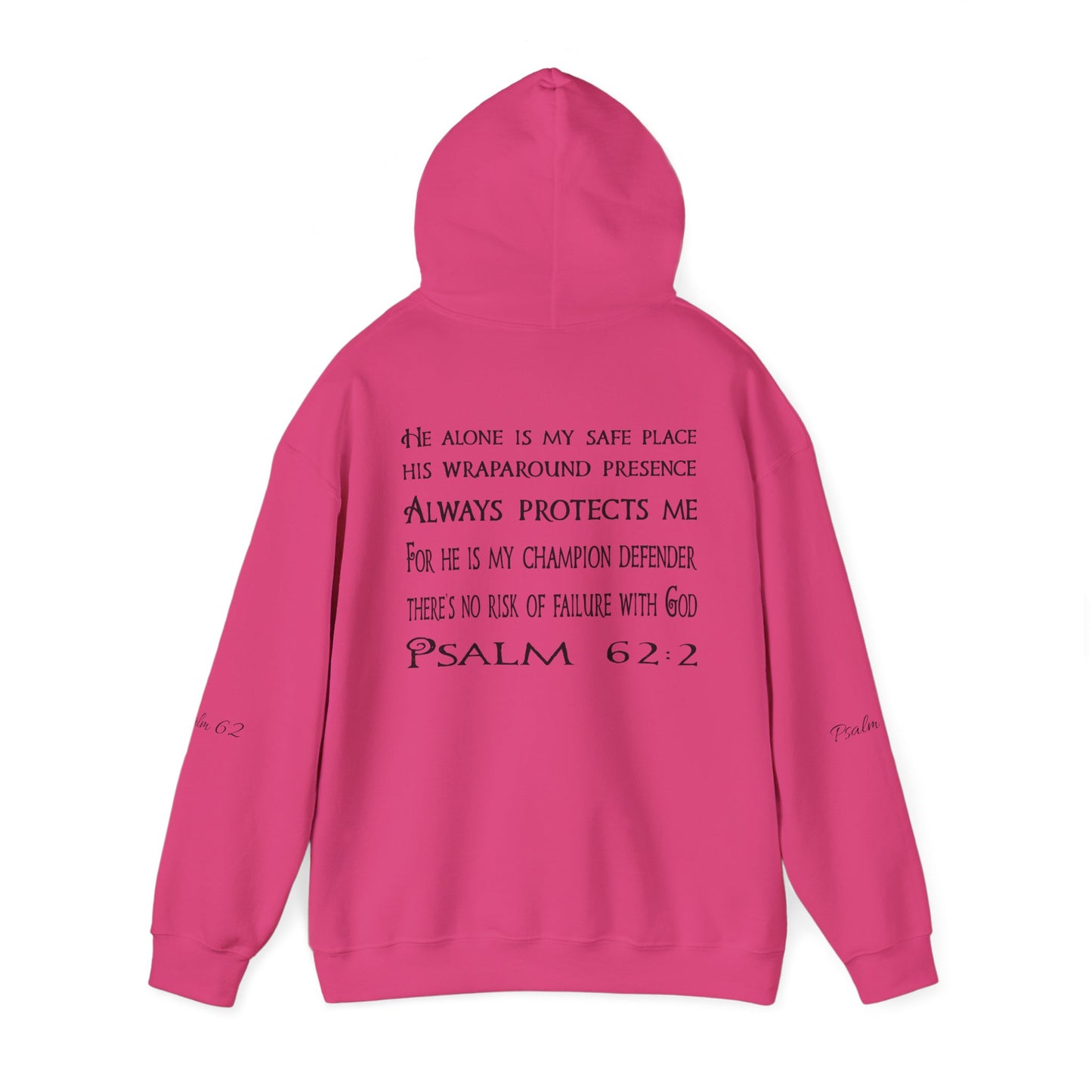 Keep calm and Read a Psalm - Adult Unisex Heavy Hooded Sweatshirt