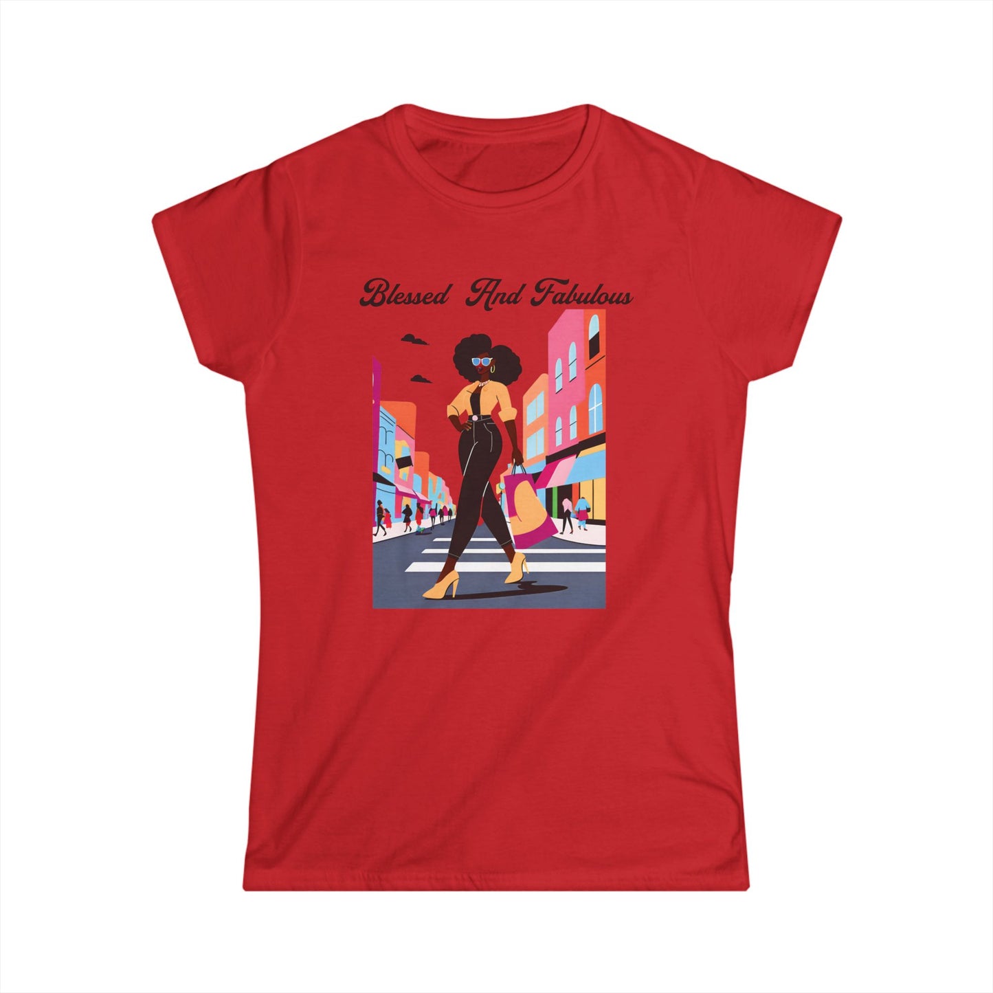 Blessed and Fabulous - Women's Softstyle Tee