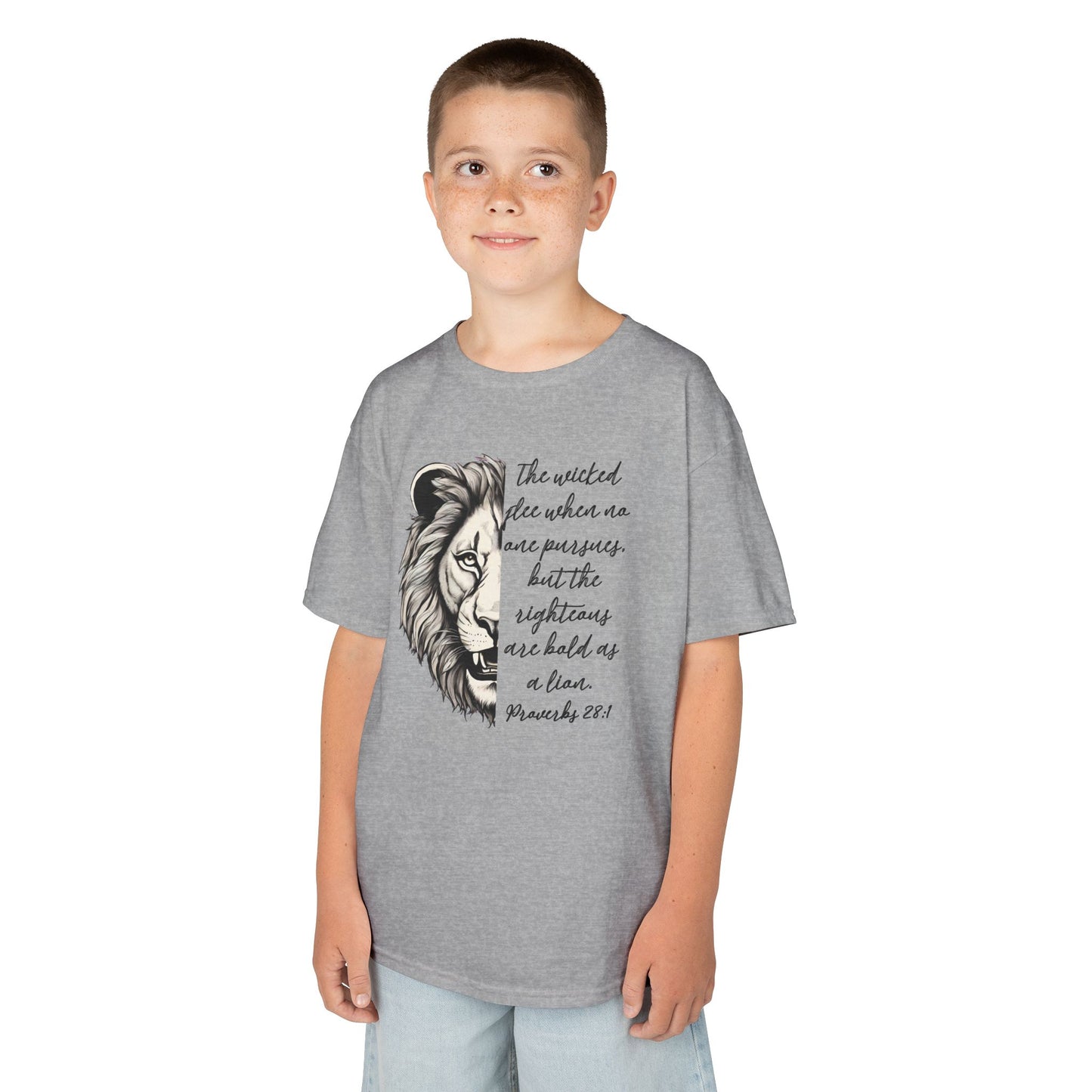 Bold Lion - Kids Heavy Cotton