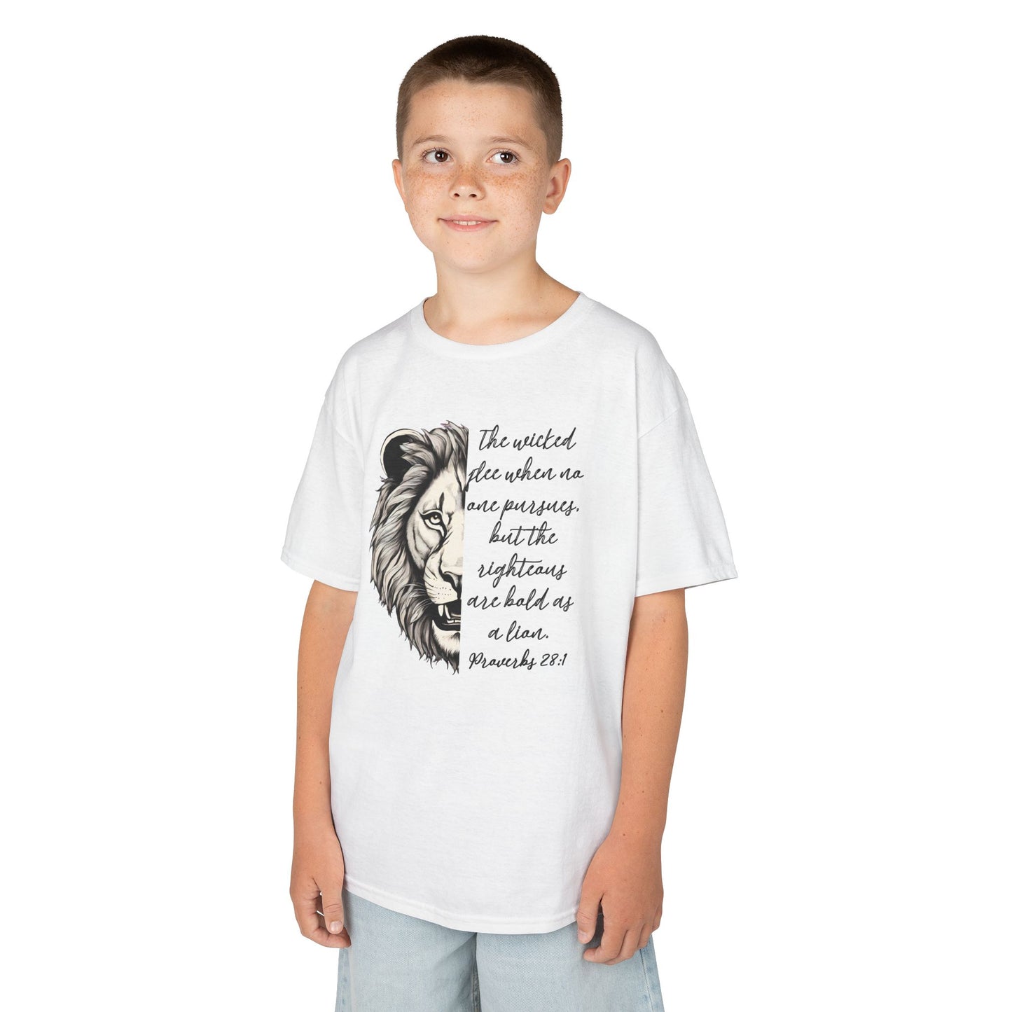 Bold Lion - Kids Heavy Cotton