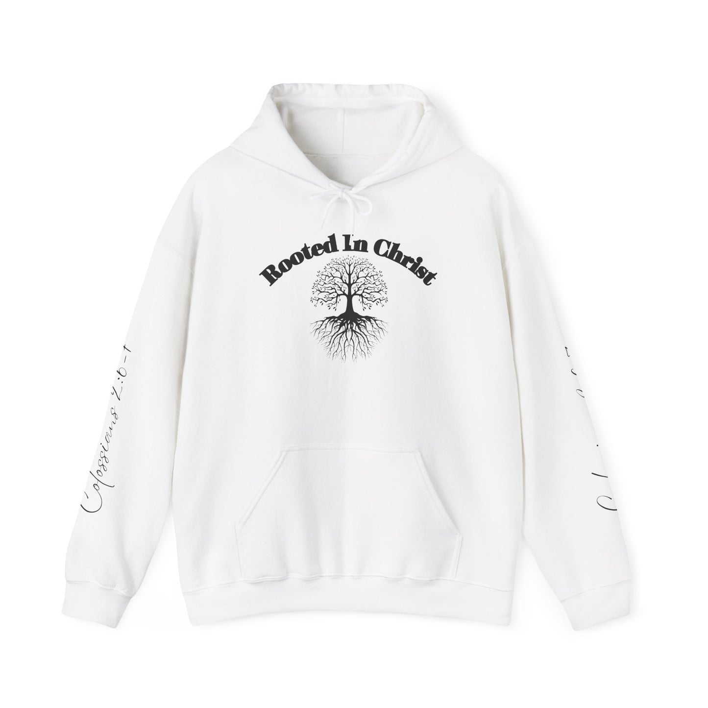 Rooted in Christ - Adult Unisex Hooded Sweatshirt