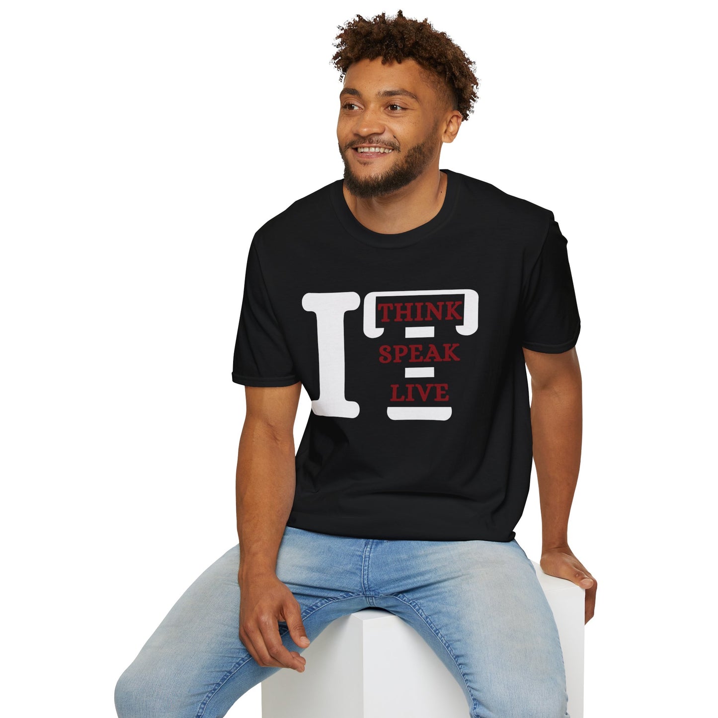 Think it, Speak it, Live it (Red) Adult Unisex T-Shirt
