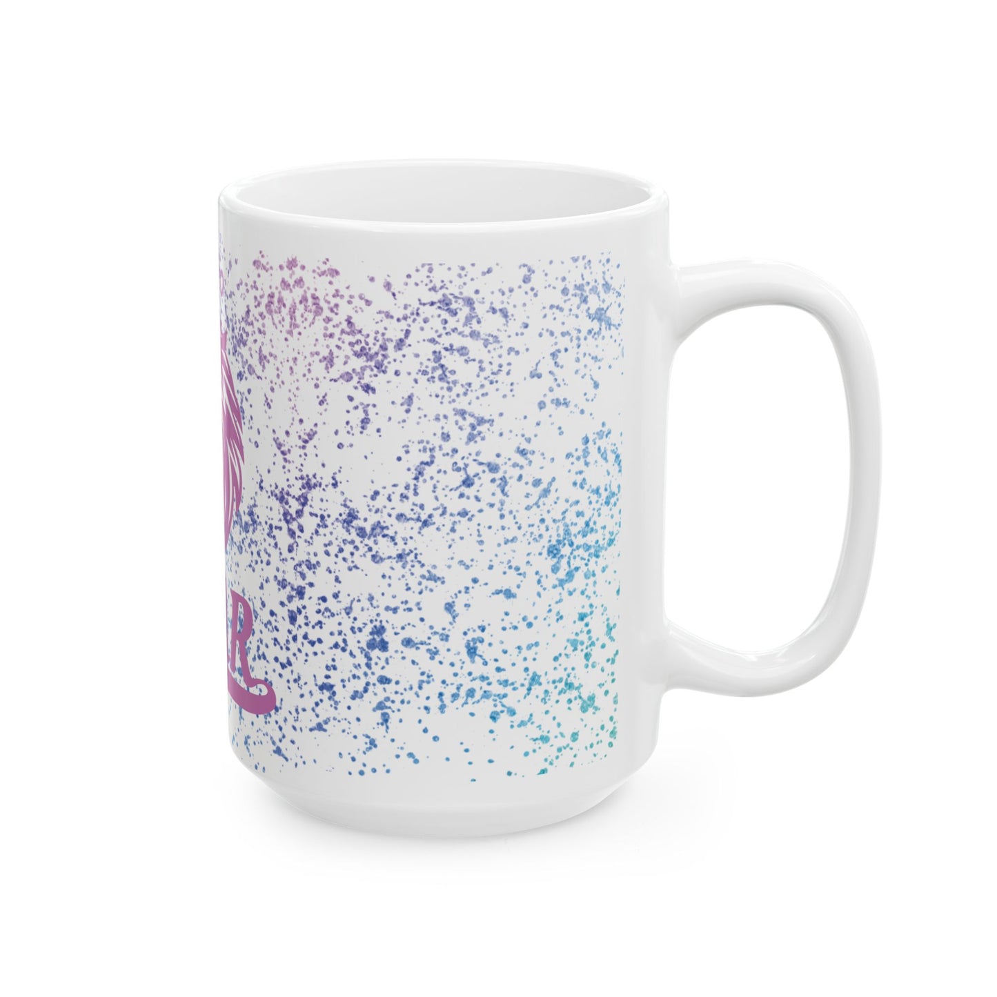 Born to Roar (Colorful) Ceramic Mug, (11oz, 15oz)