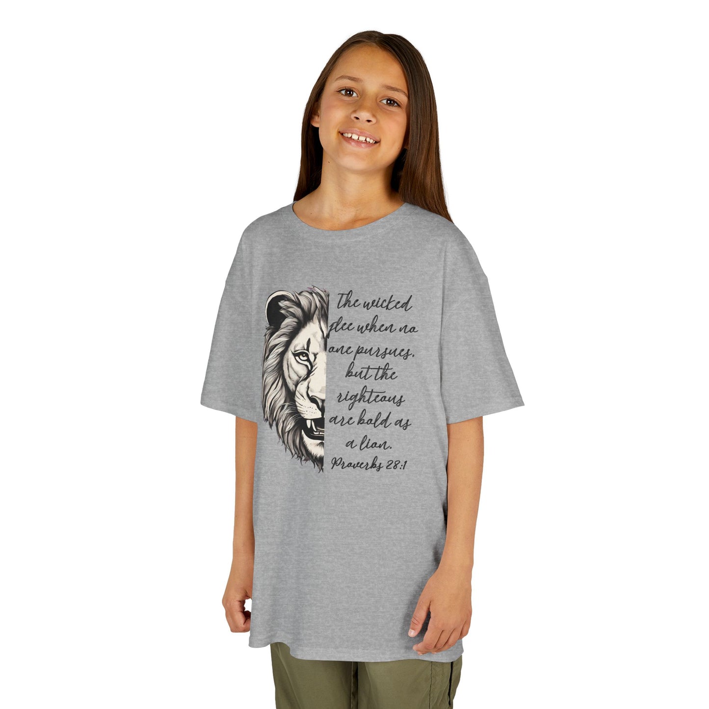 Bold Lion - Kids Heavy Cotton