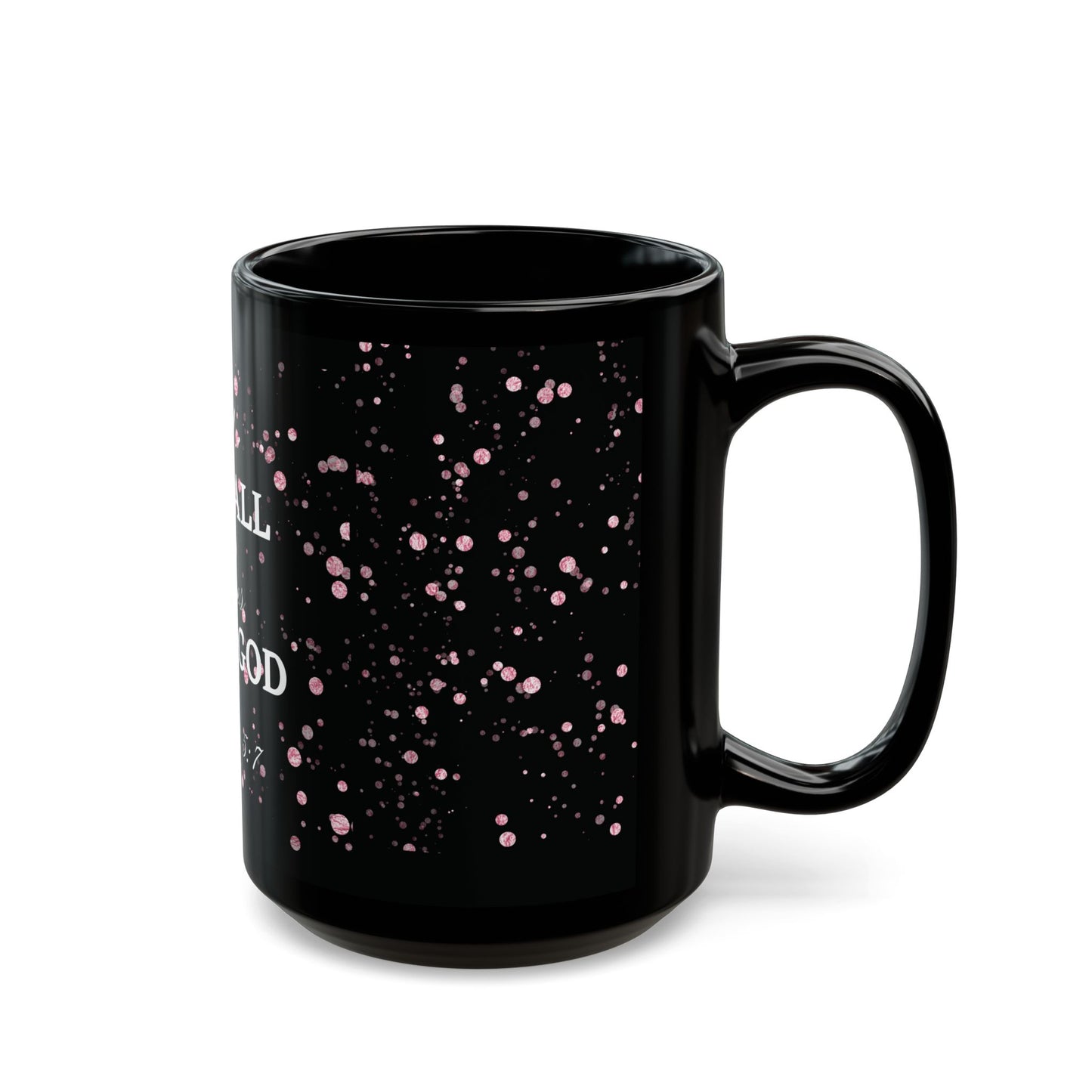 Cast All Cares - Black Mug (11oz, 15oz)