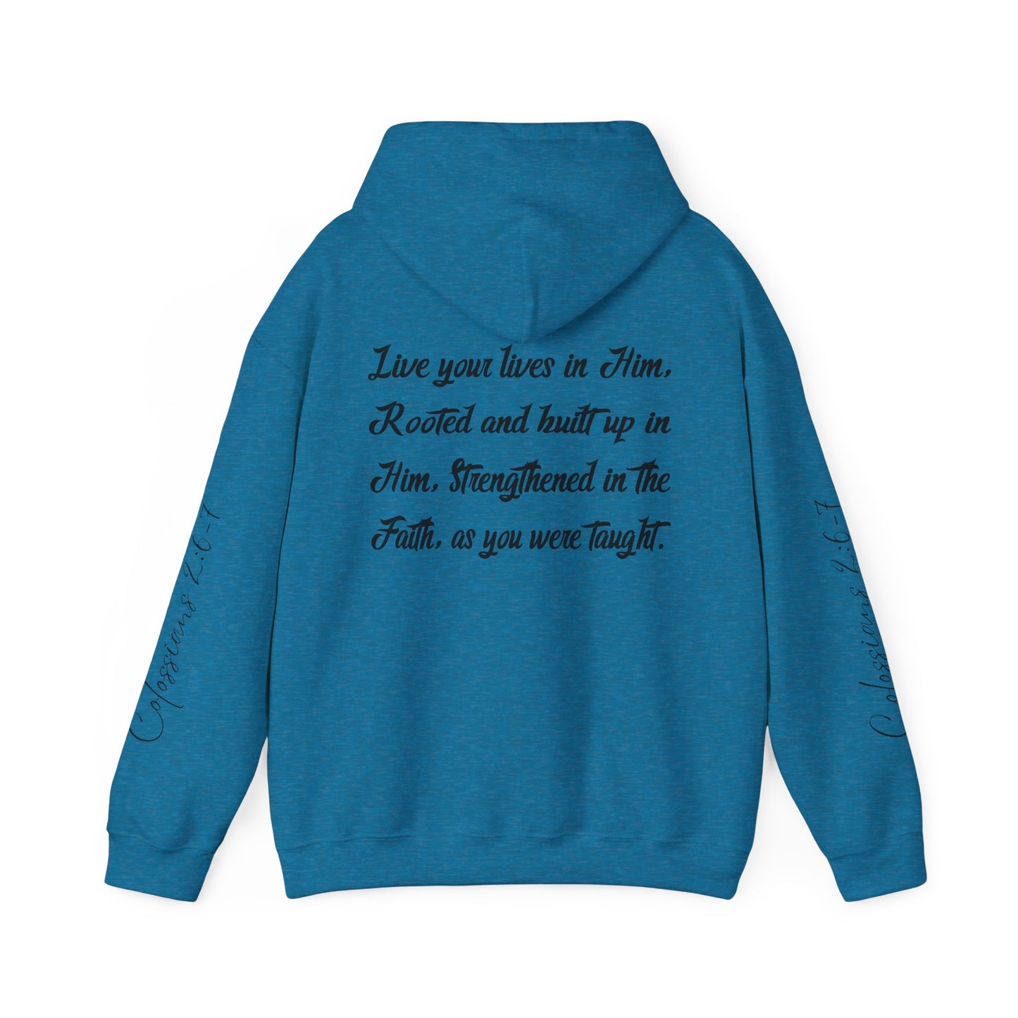Rooted in Christ - Adult Unisex Hooded Sweatshirt