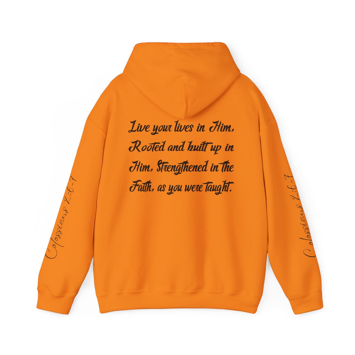 Rooted in Christ - Adult Unisex Hooded Sweatshirt