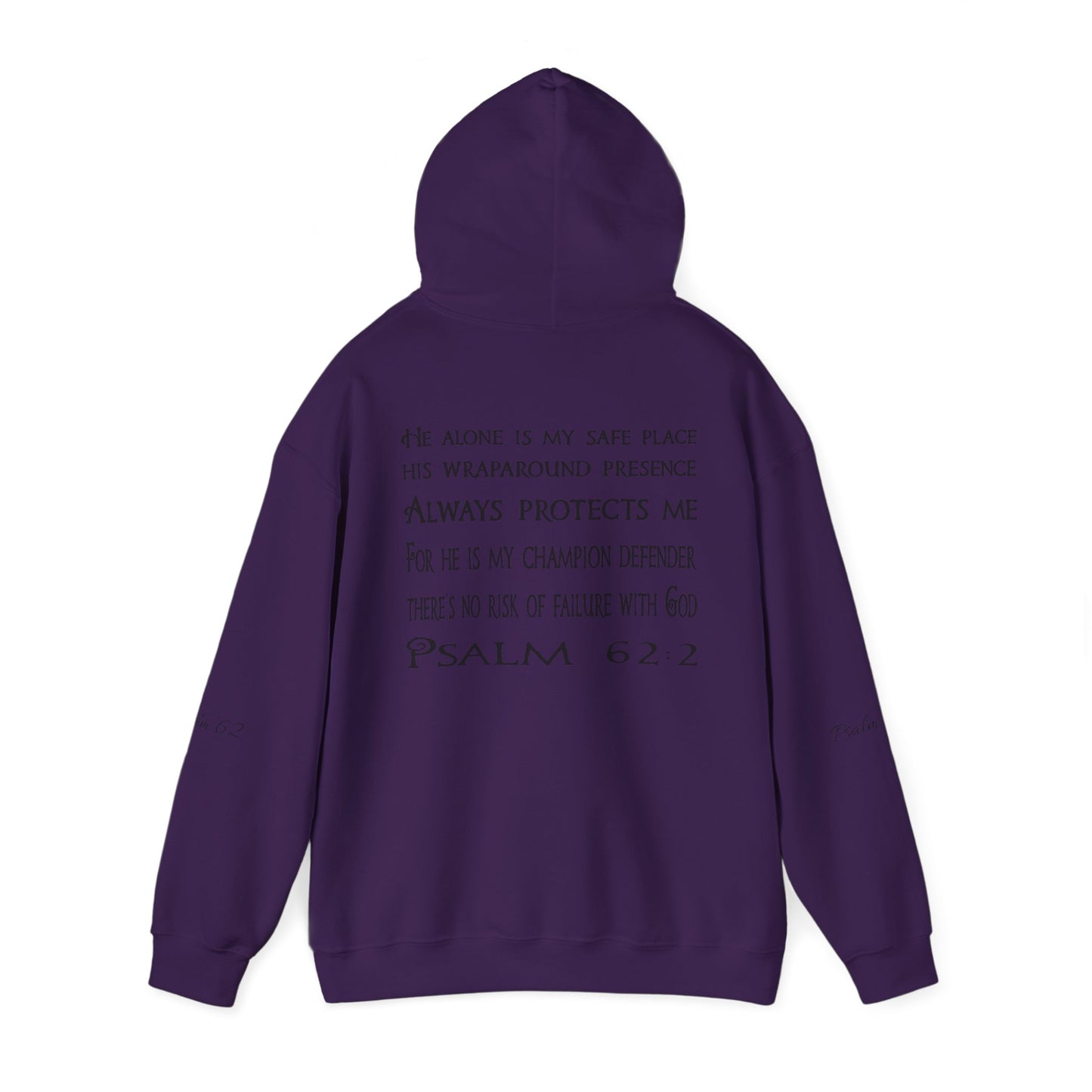 Keep calm and Read a Psalm - Adult Unisex Heavy Hooded Sweatshirt