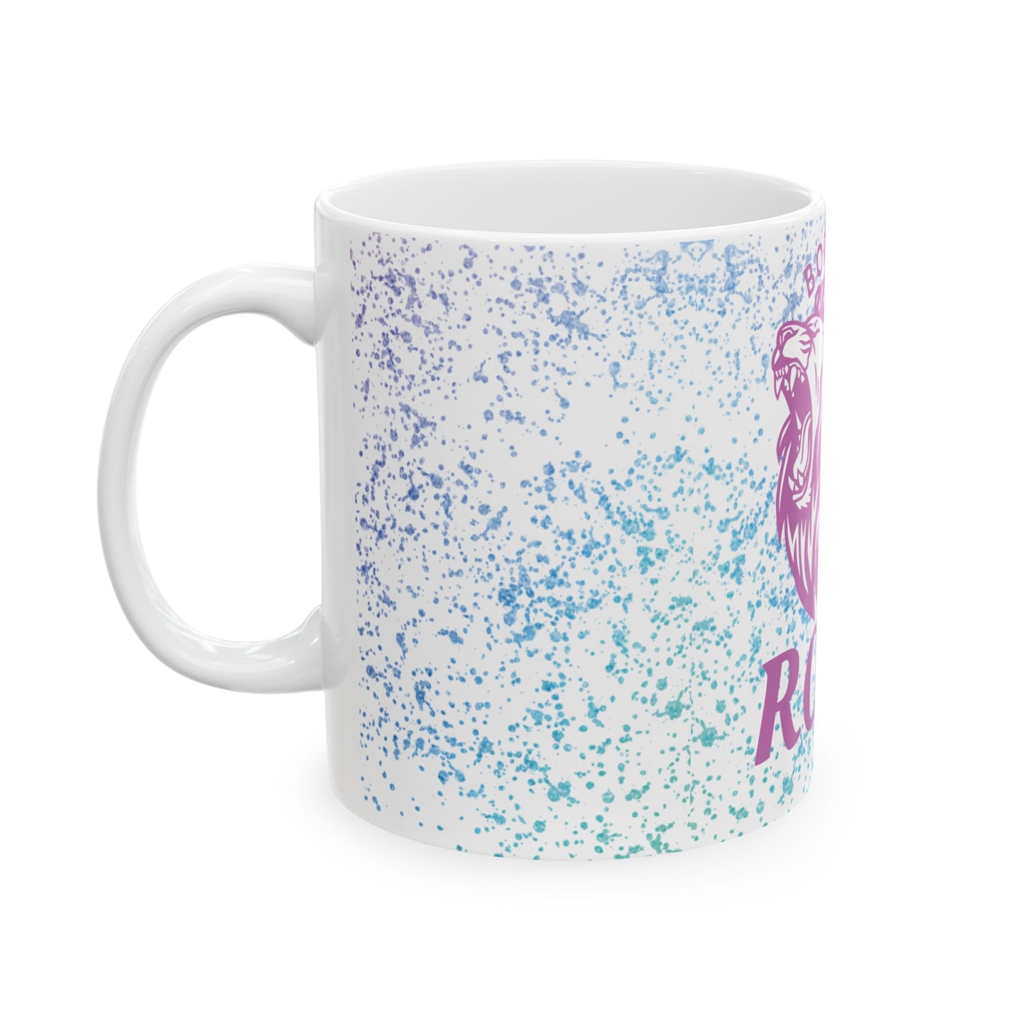 Born to Roar (Colorful) Ceramic Mug, (11oz, 15oz)