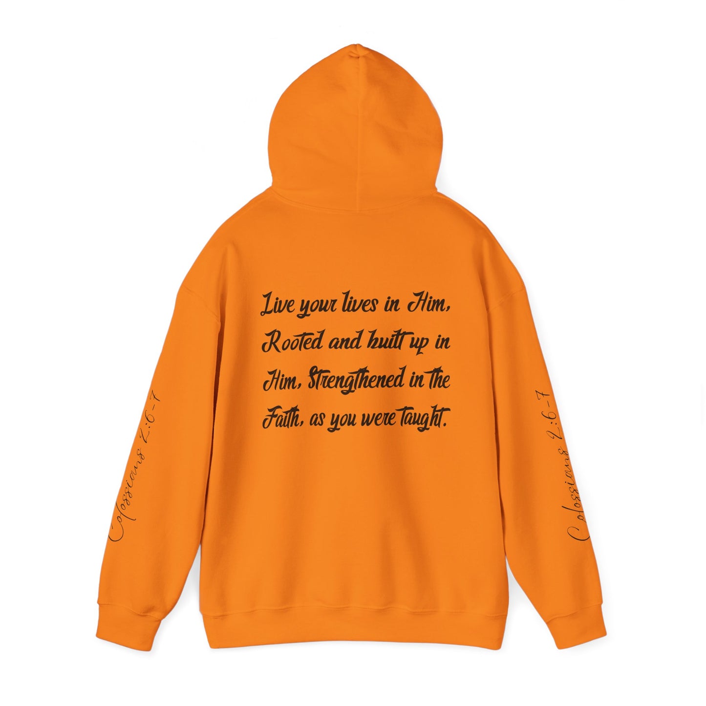 Rooted in Christ - Adult Unisex Hooded Sweatshirt