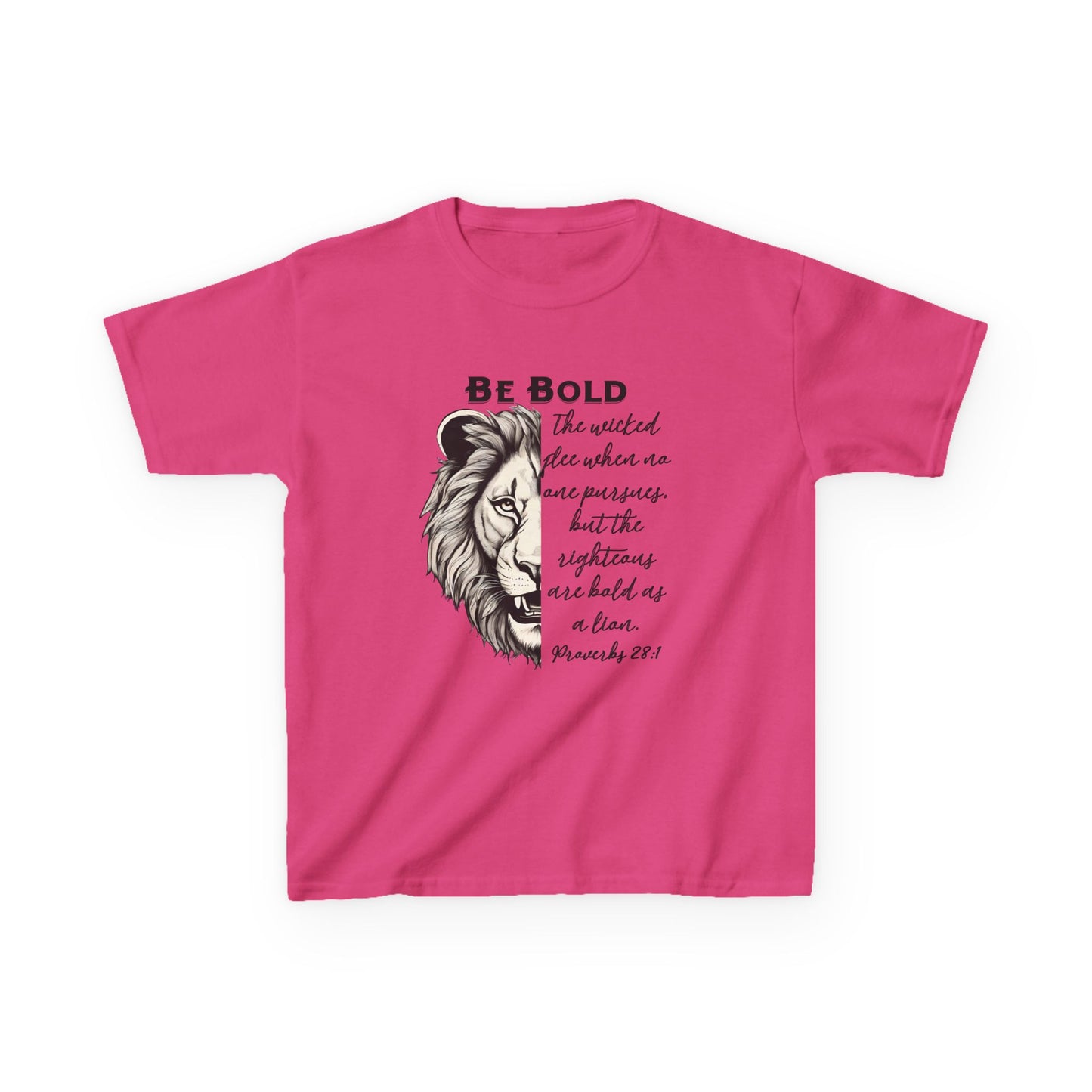 Be Bold Lion - Kids Heavy Cotton