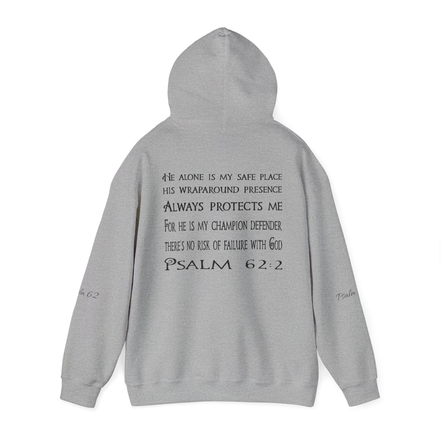 Keep calm and Read a Psalm - Adult Unisex Heavy Hooded Sweatshirt