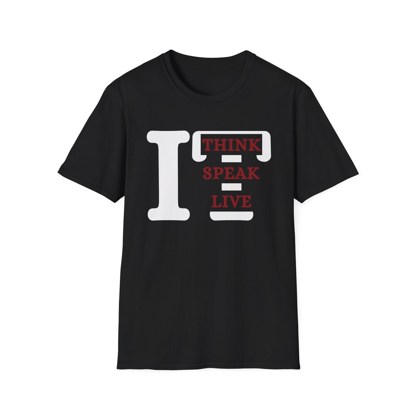 Think it, Speak it, Live it (Red) Adult Unisex T-Shirt