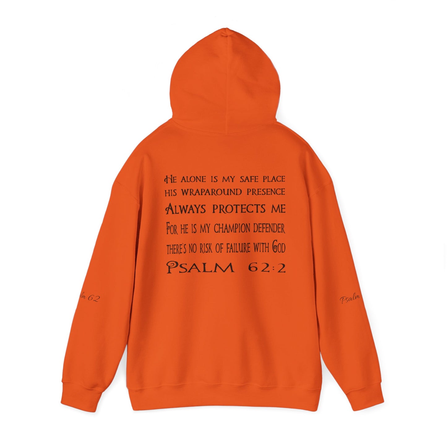Keep calm and Read a Psalm - Adult Unisex Heavy Hooded Sweatshirt