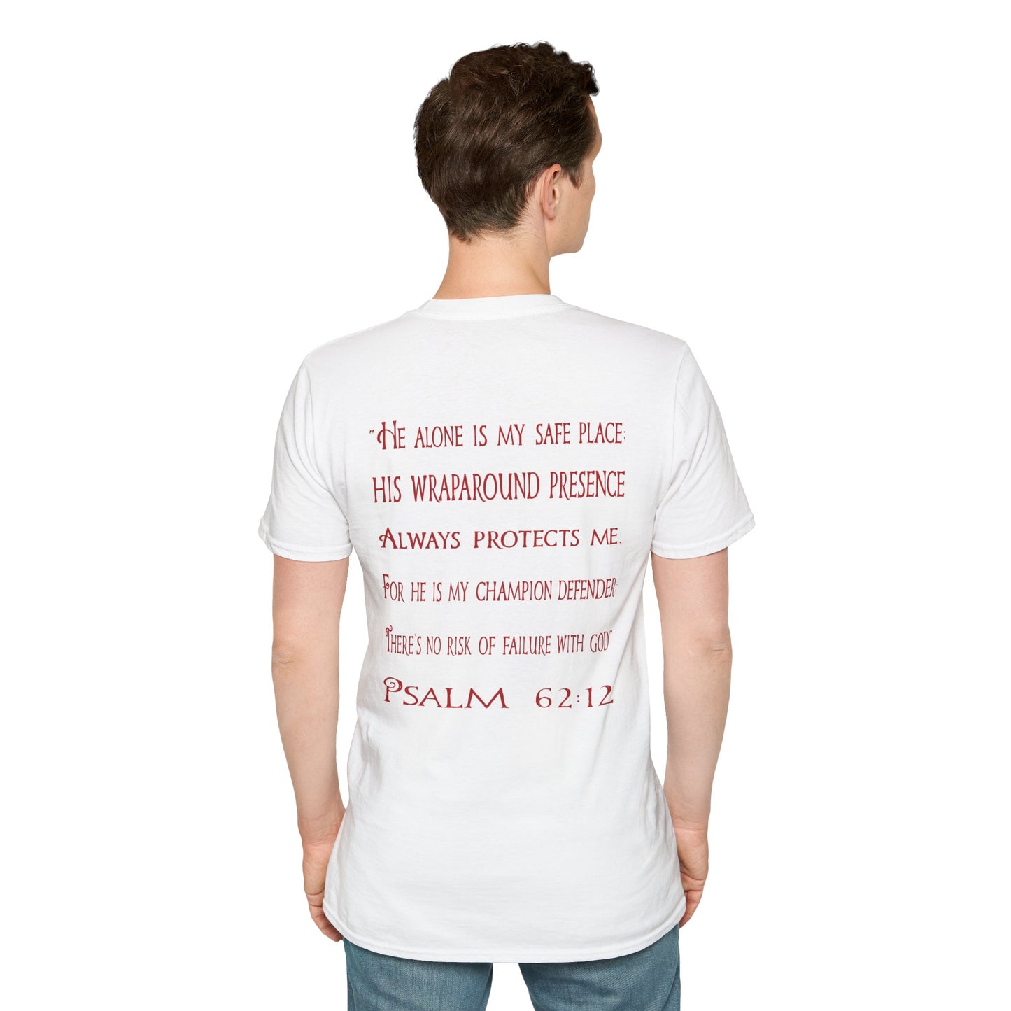 Keep Calm (Red ink) Adult Unisex T-Shirt