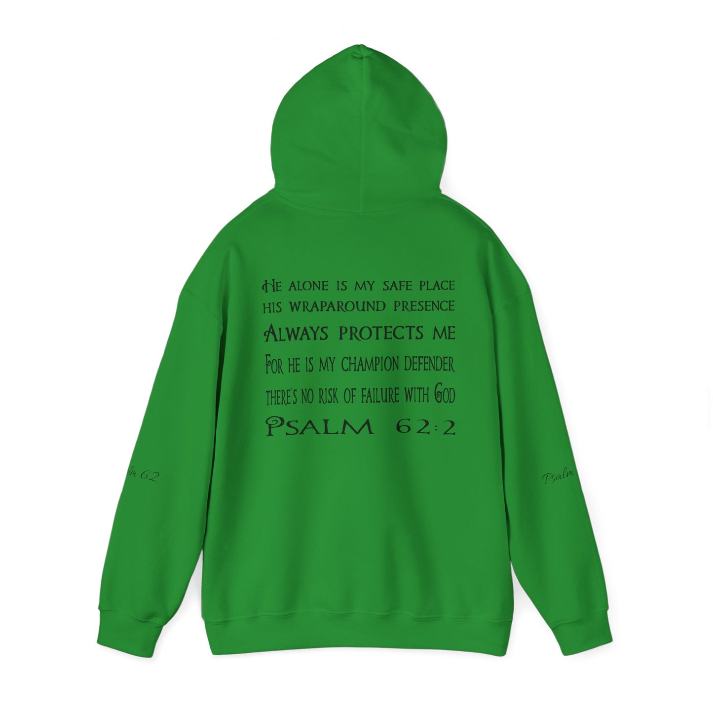 Keep calm and Read a Psalm - Adult Unisex Heavy Hooded Sweatshirt