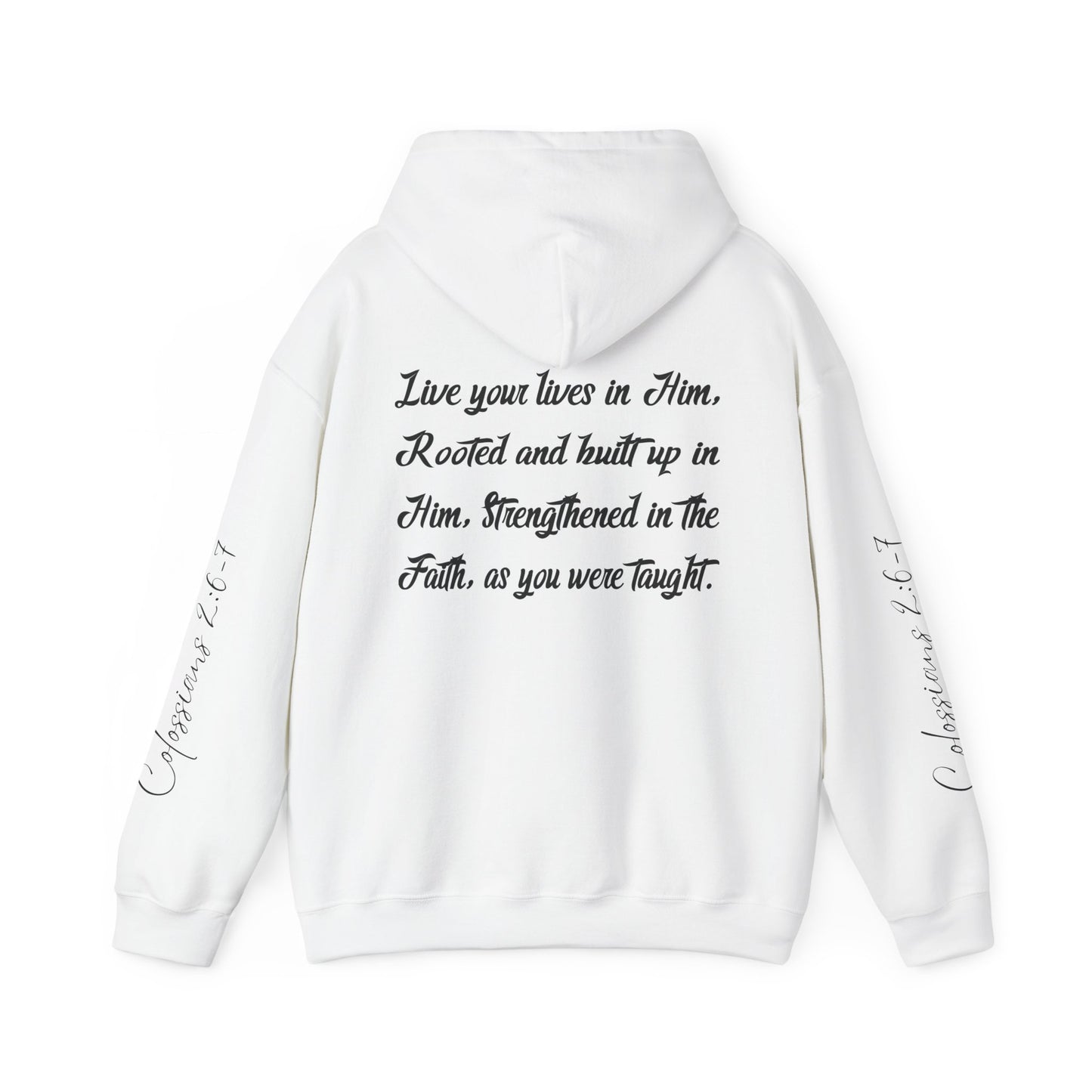 Rooted in Christ - Adult Unisex Hooded Sweatshirt