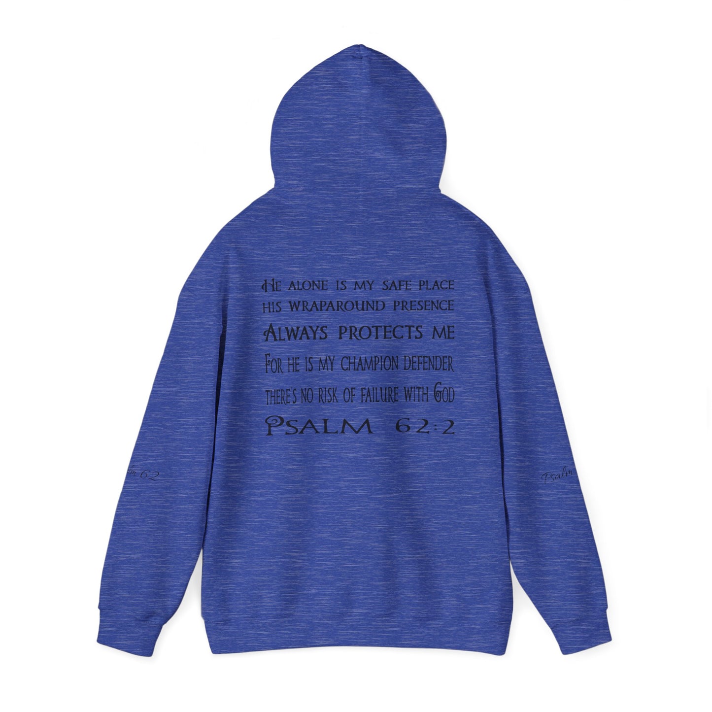 Keep calm and Read a Psalm - Adult Unisex Heavy Hooded Sweatshirt