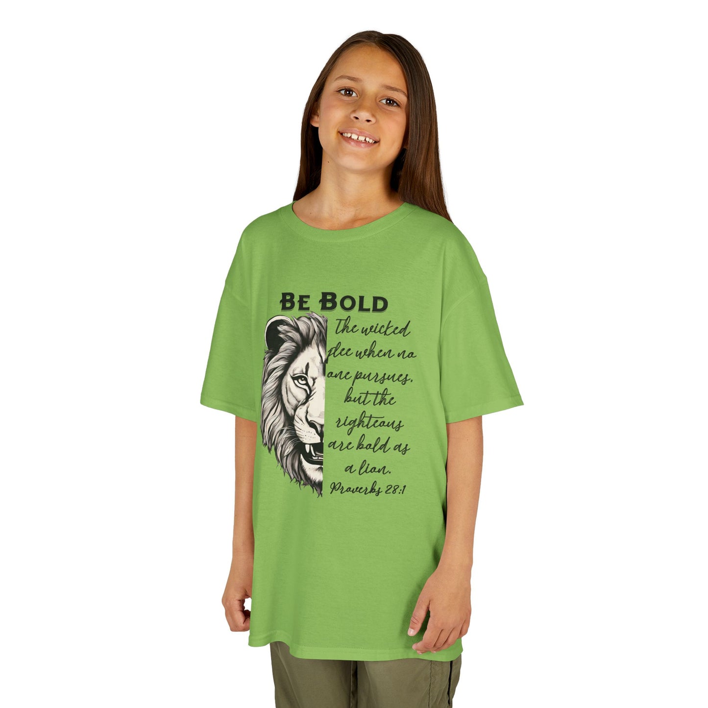 Be Bold Lion - Kids Heavy Cotton