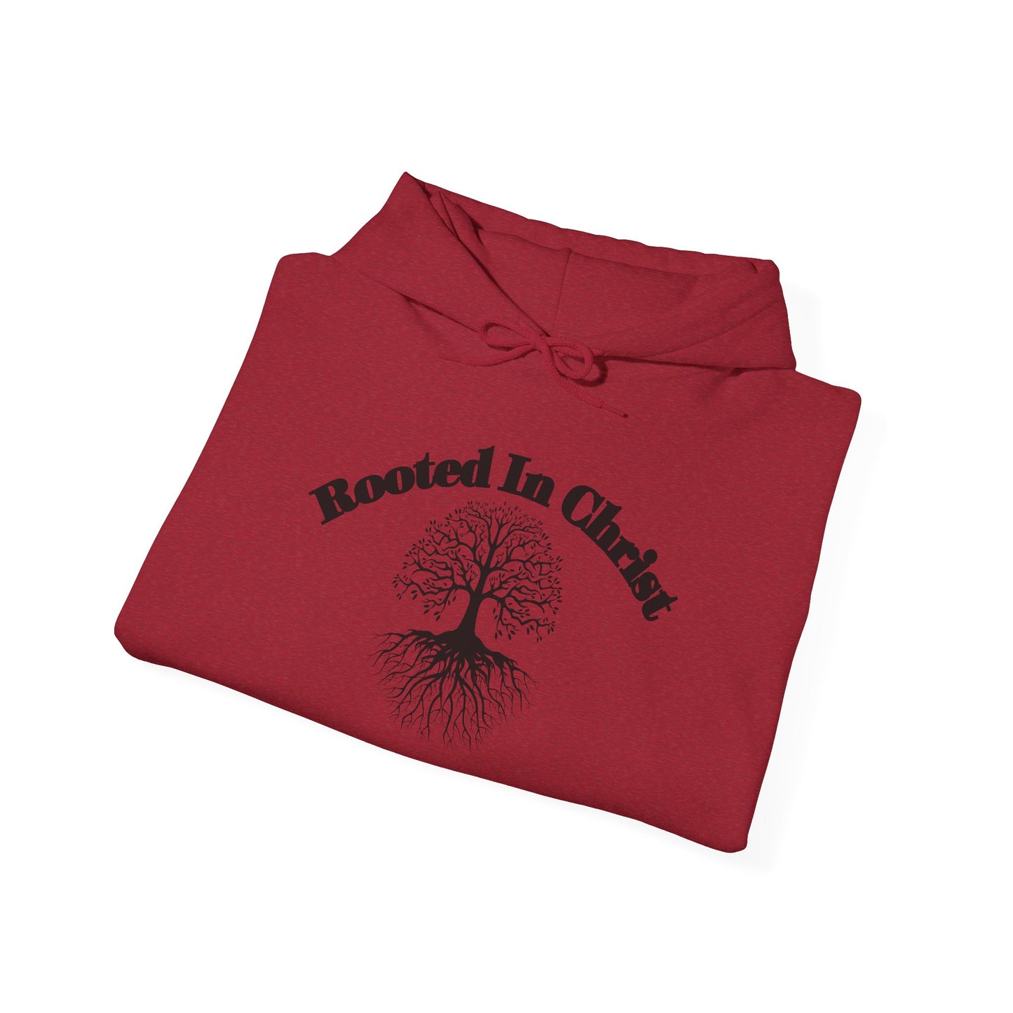 Rooted in Christ - Adult Unisex Hooded Sweatshirt