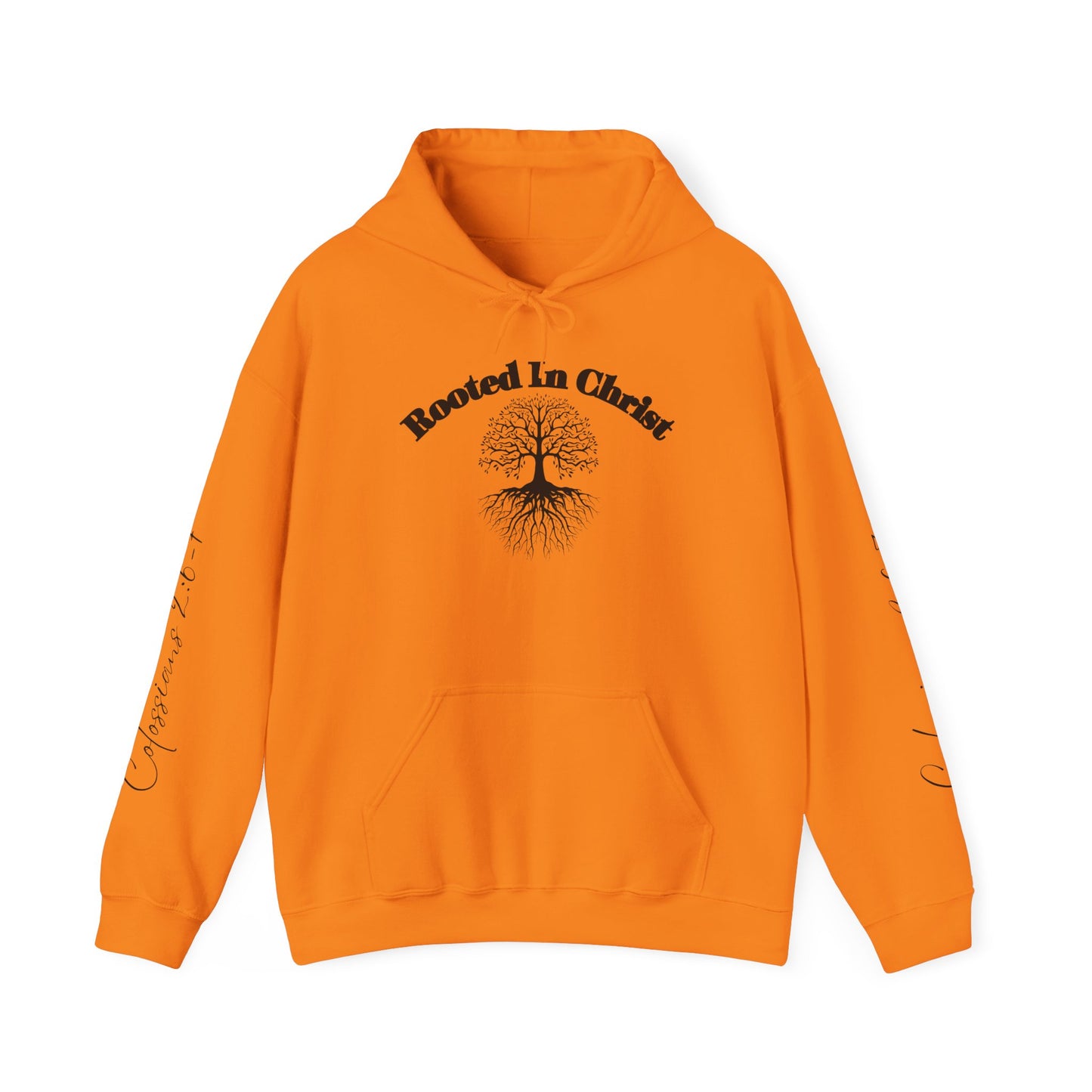 Rooted in Christ - Adult Unisex Hooded Sweatshirt