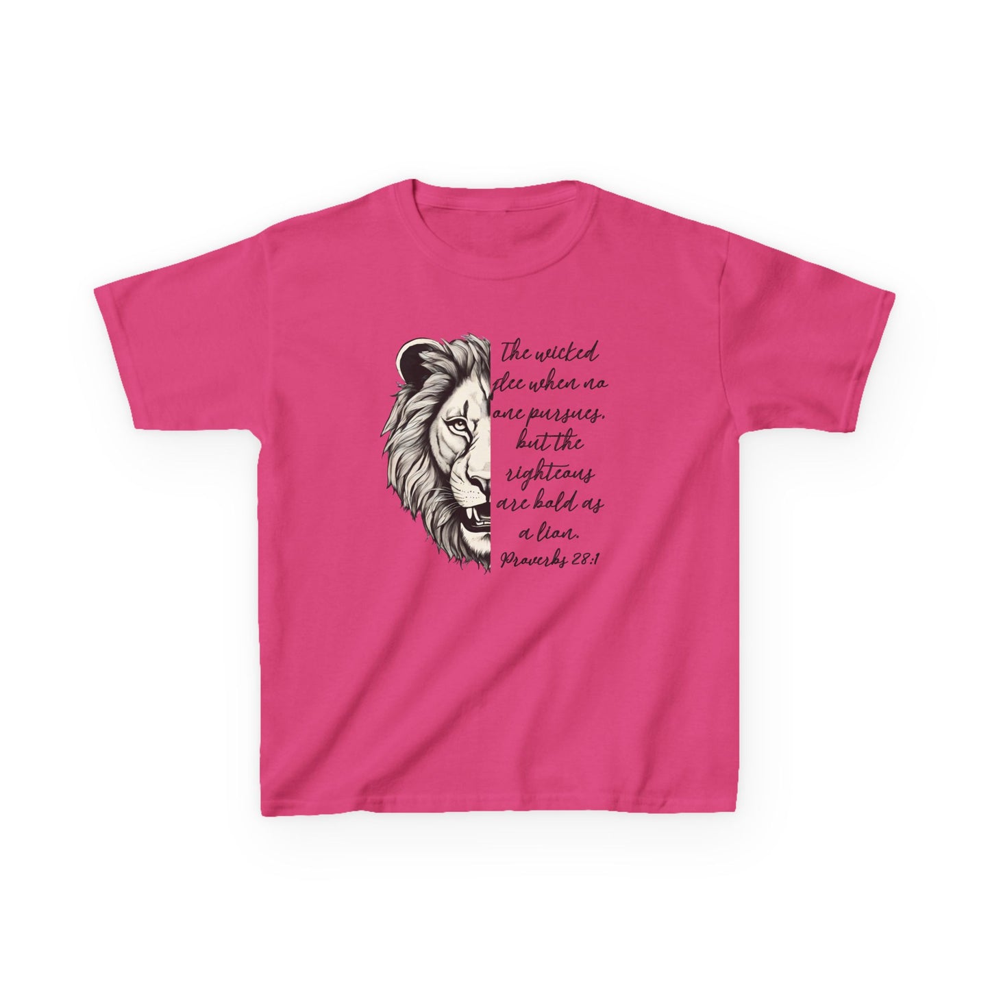 Bold Lion - Kids Heavy Cotton