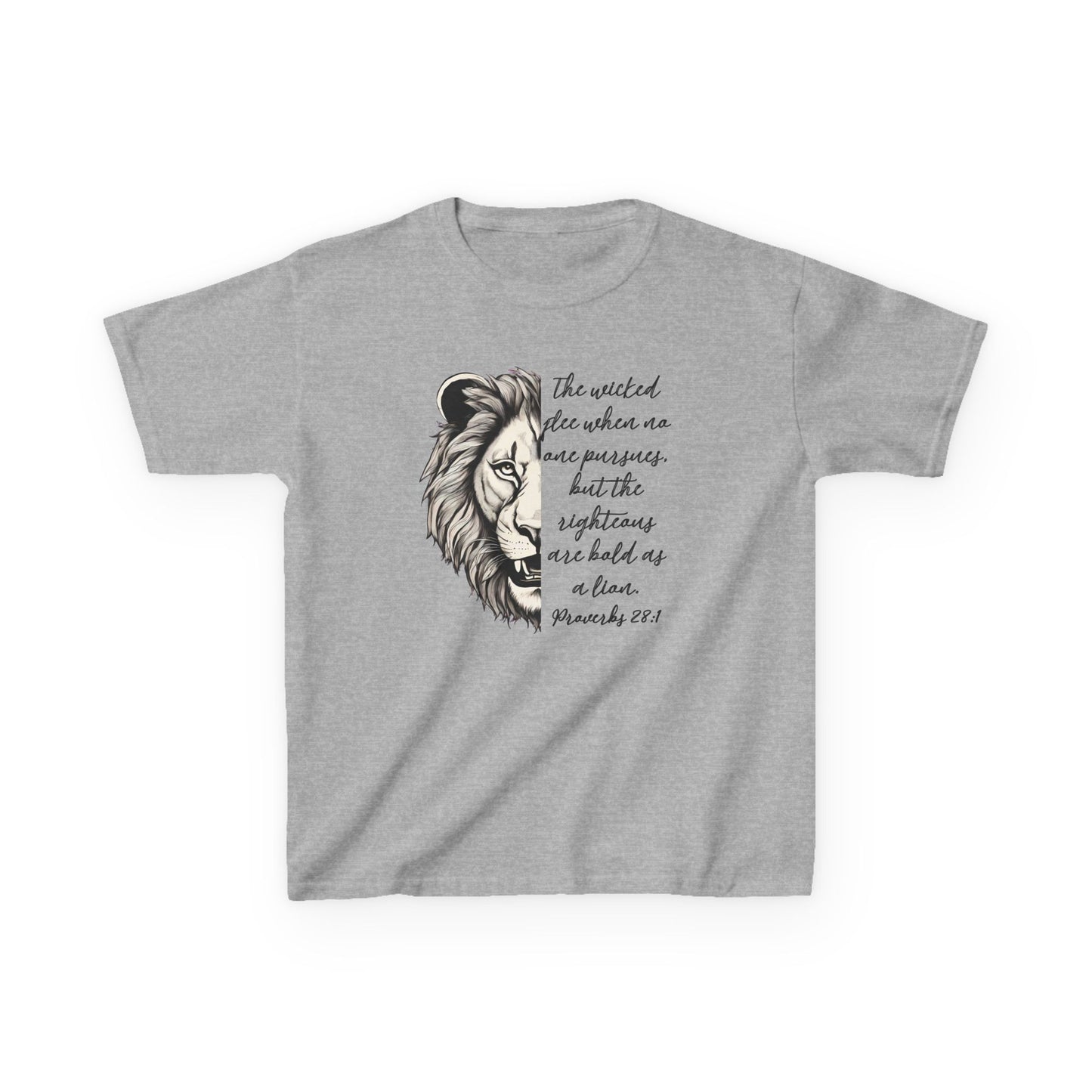 Bold Lion - Kids Heavy Cotton