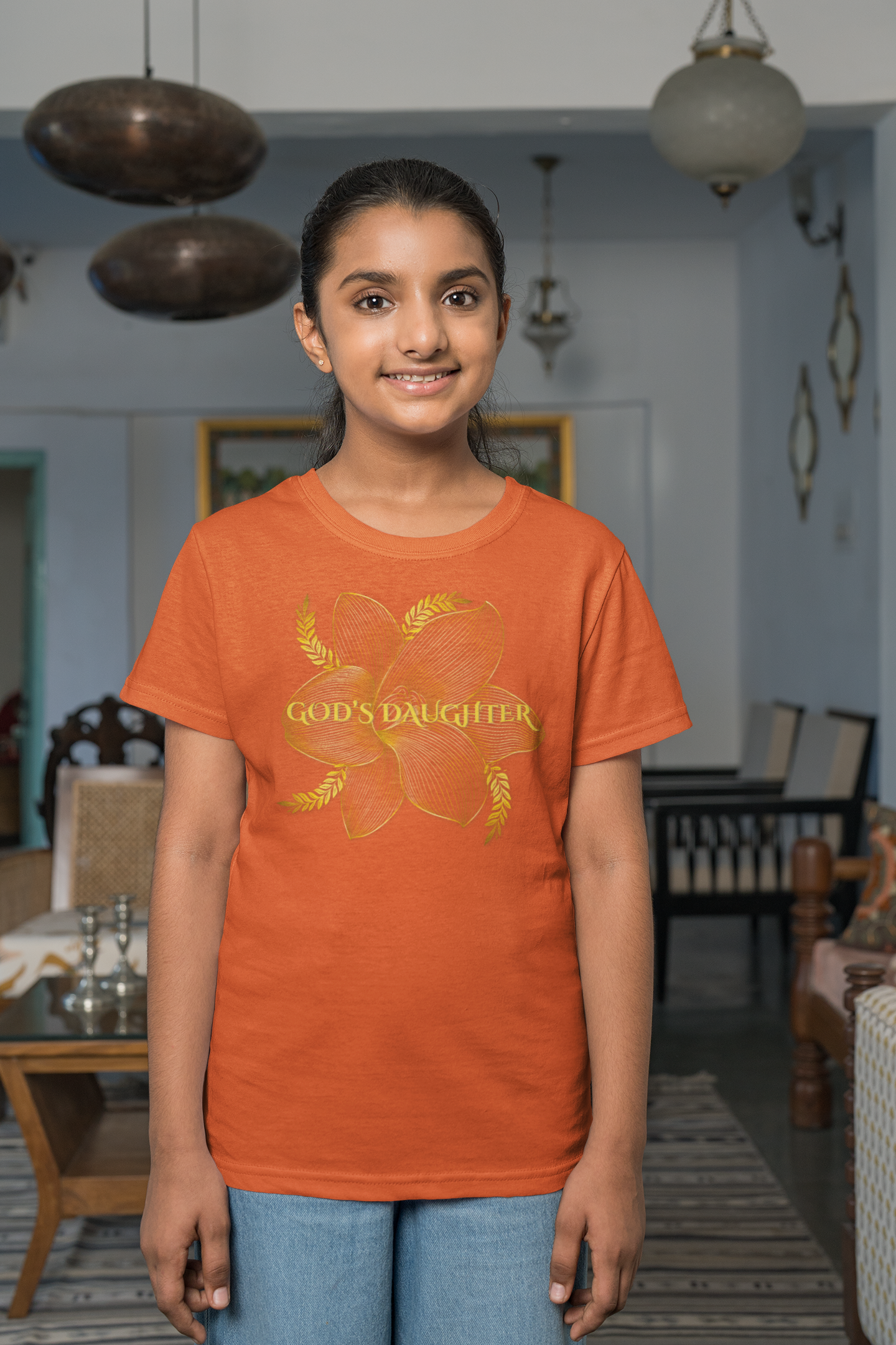 God's Daughter - Kids Heavy Cotton