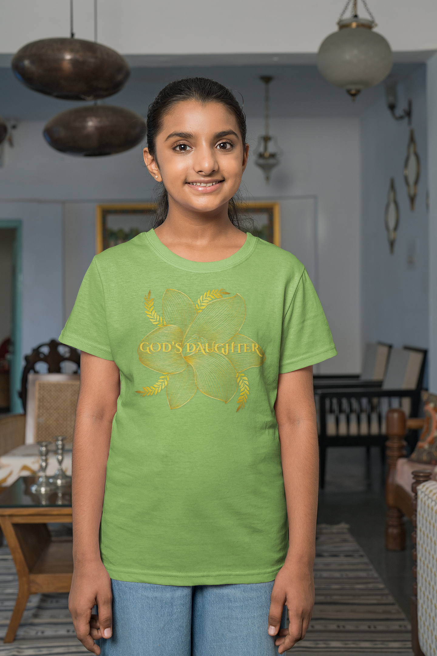God's Daughter - Kids Heavy Cotton