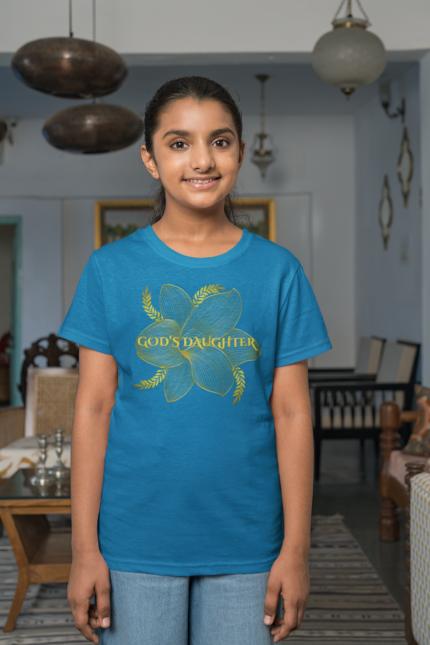 God's Daughter - Kids Heavy Cotton