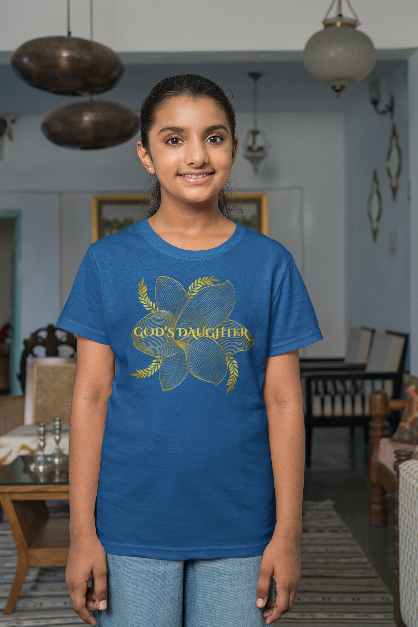 God's Daughter - Kids Heavy Cotton