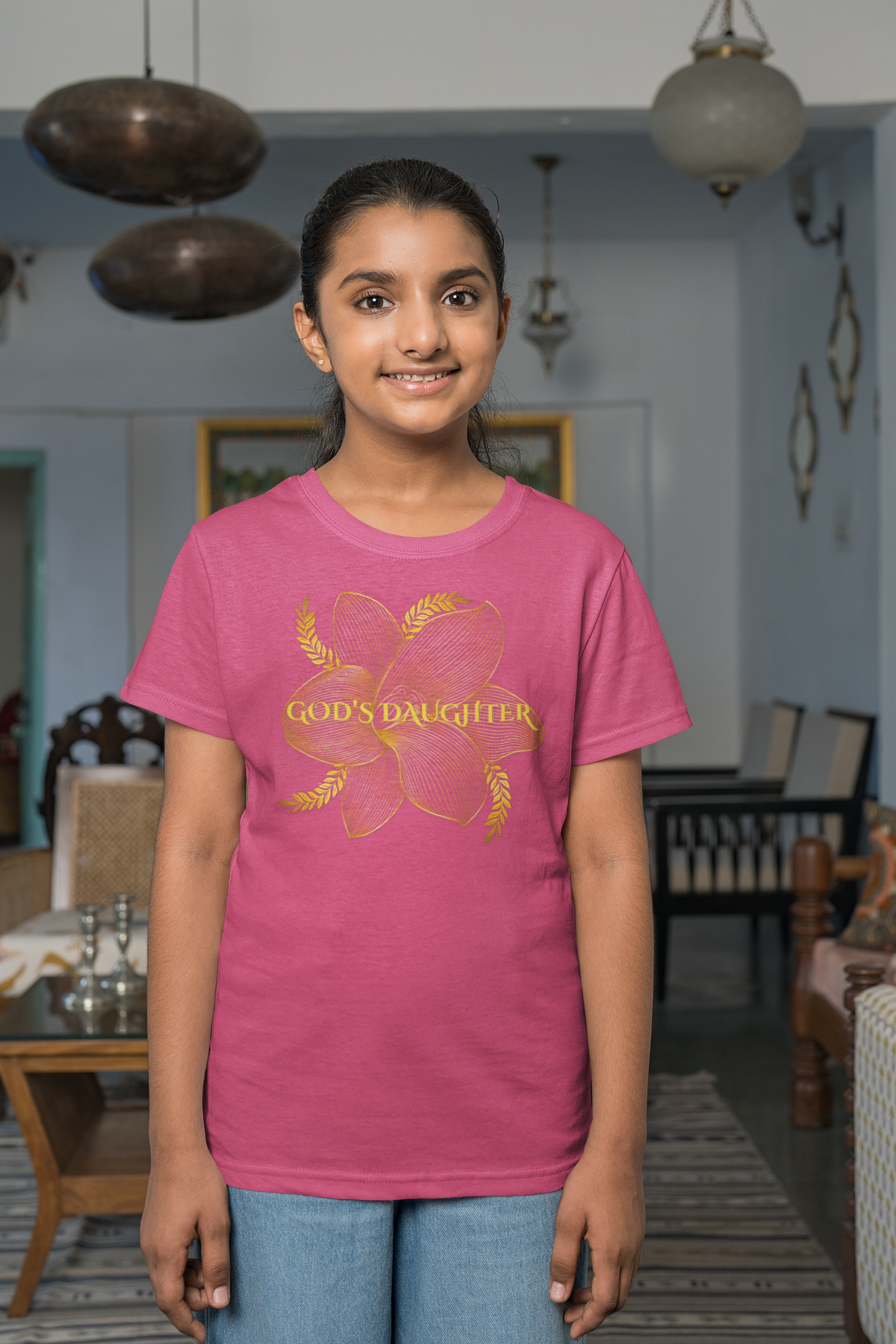 God's Daughter - Kids Heavy Cotton