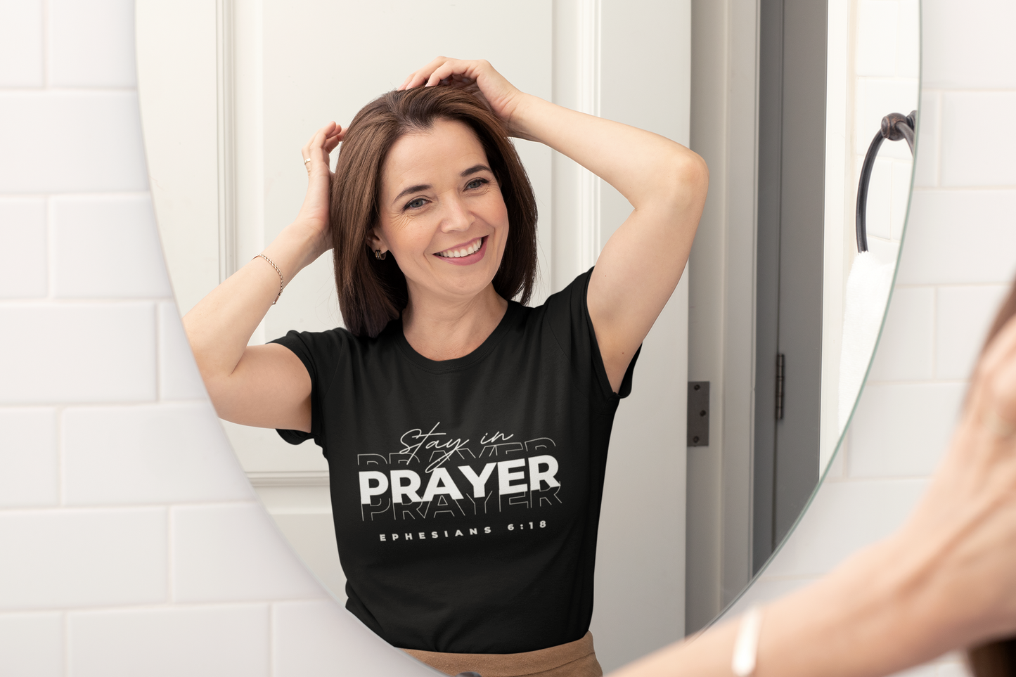 Stay in Prayer Adult Unisex T-Shirt