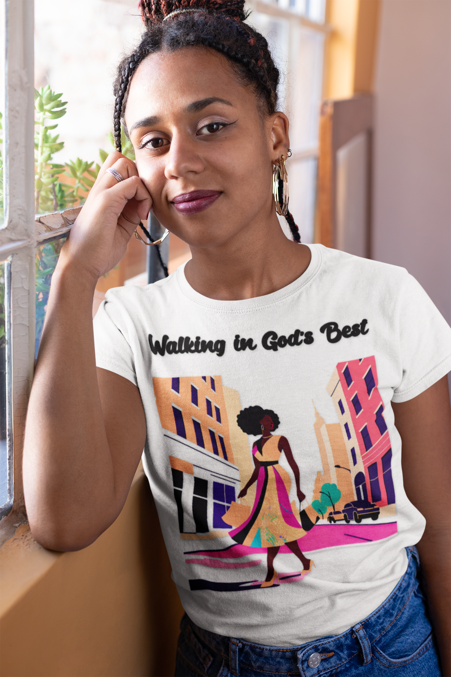 Walking in God's Best - Women's Softstyle Tee