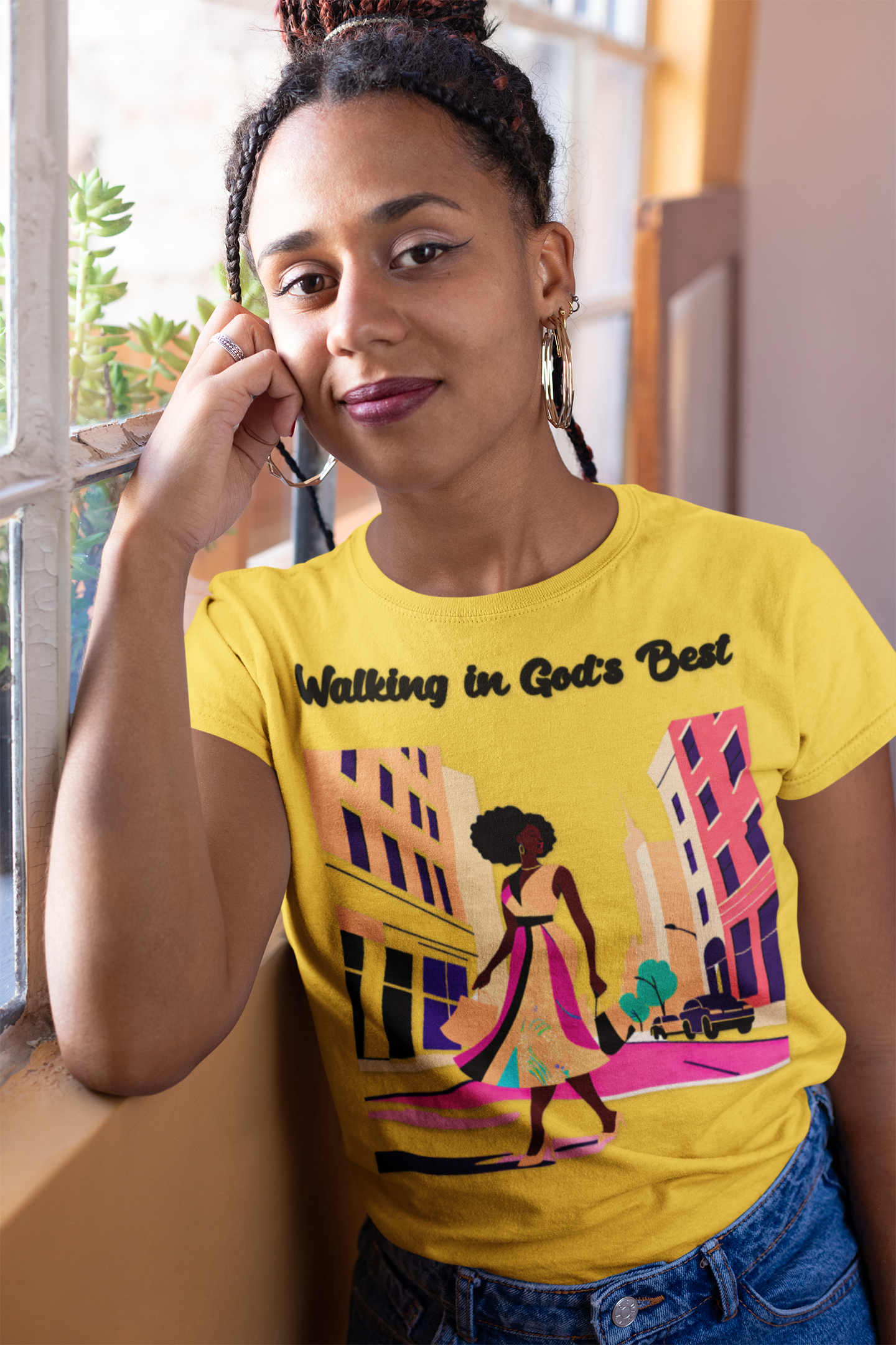 Walking in God's Best - Women's Softstyle Tee