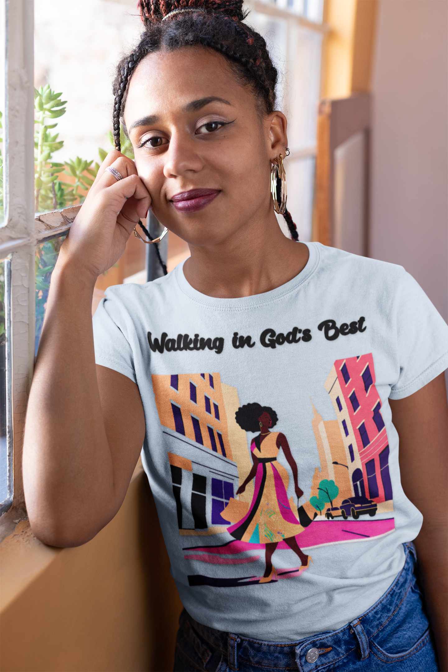 Walking in God's Best - Women's Softstyle Tee