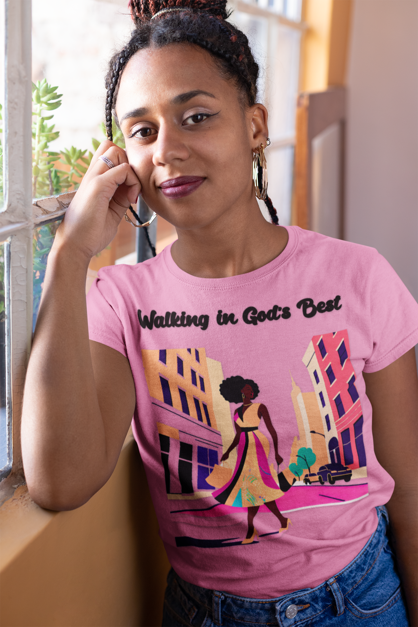 Walking in God's Best - Women's Softstyle Tee