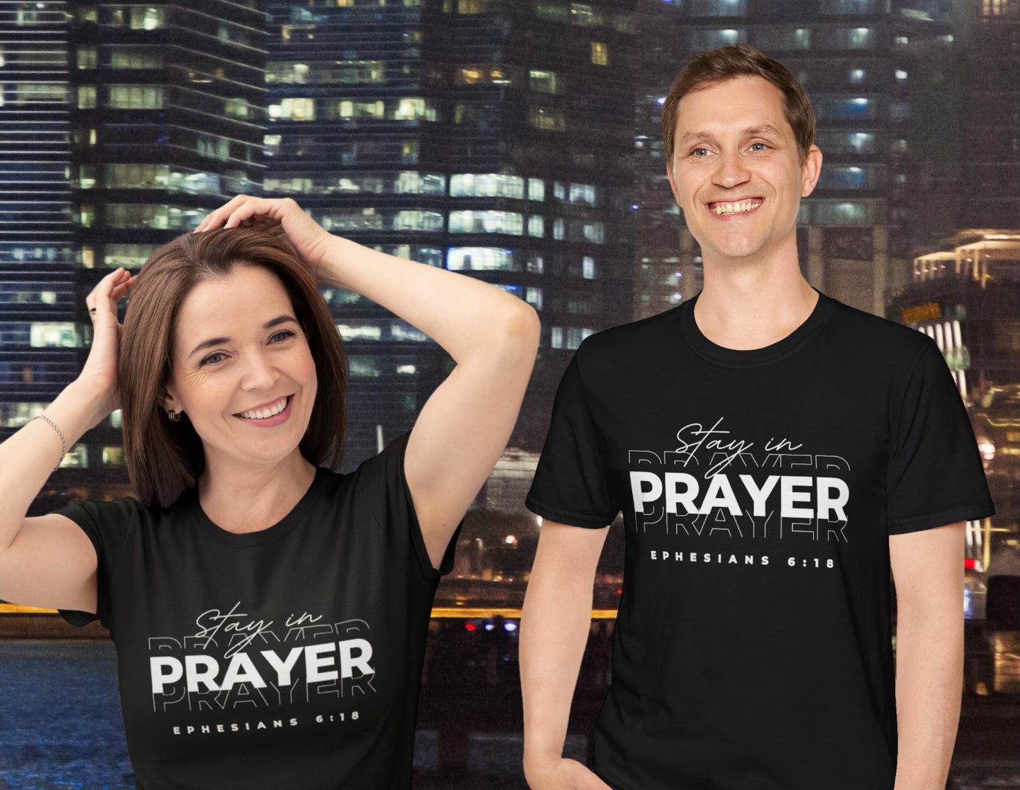Stay in Prayer Adult Unisex T-Shirt