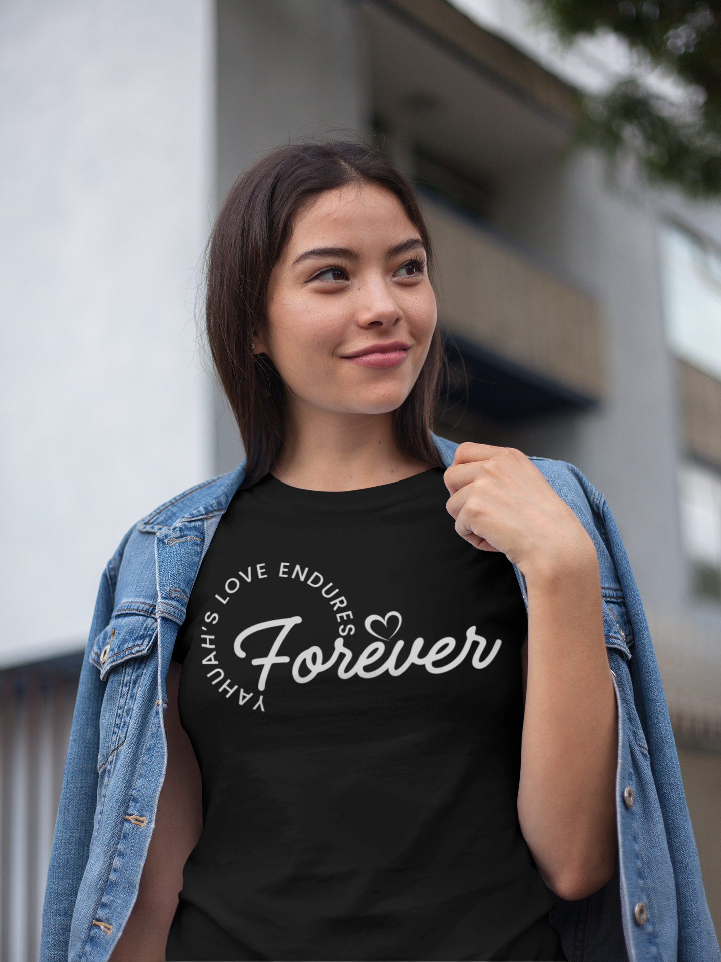 Yahuah's Love (White Ink) Women's T-Shirt