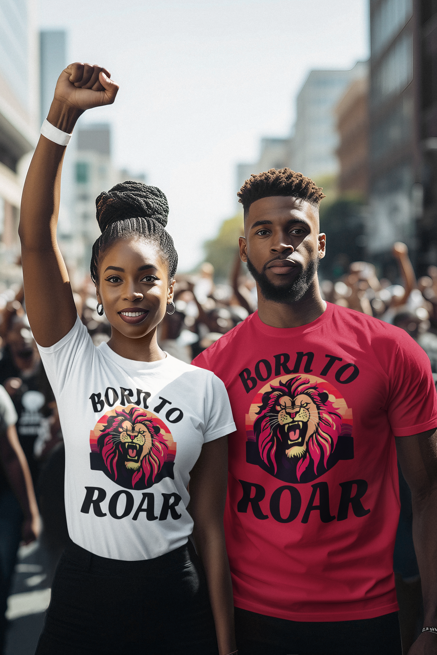 Born to Roar - Adult Unisex T-Shirt