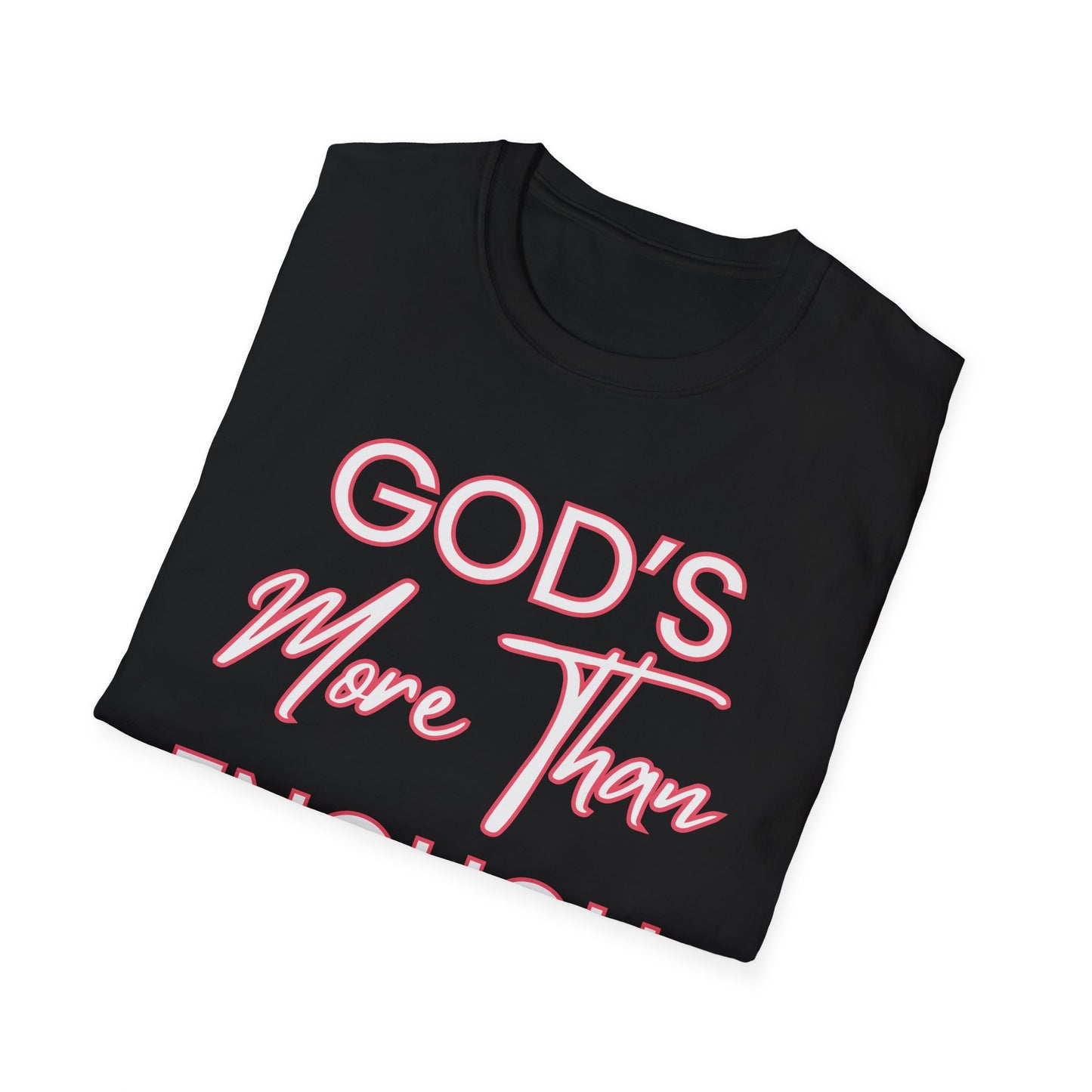 God's More Than Enough Adult Unisex T-Shirt