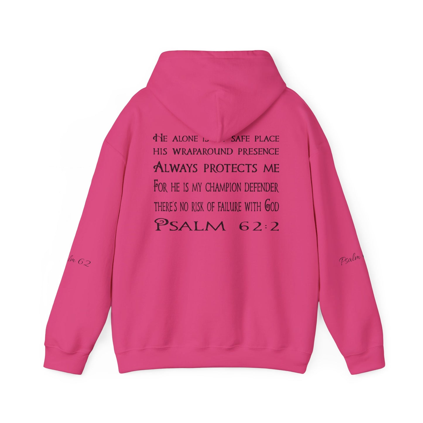 Keep calm and Read a Psalm - Adult Unisex Heavy Hooded Sweatshirt