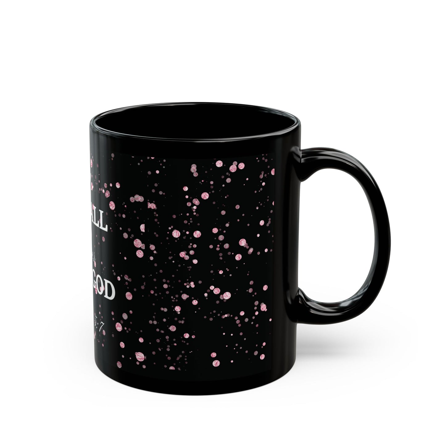 Cast All Cares - Black Mug (11oz, 15oz)