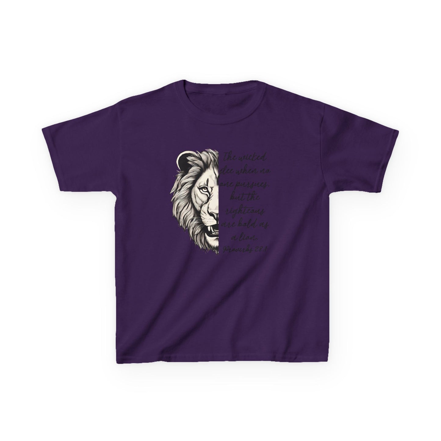 Bold Lion - Kids Heavy Cotton