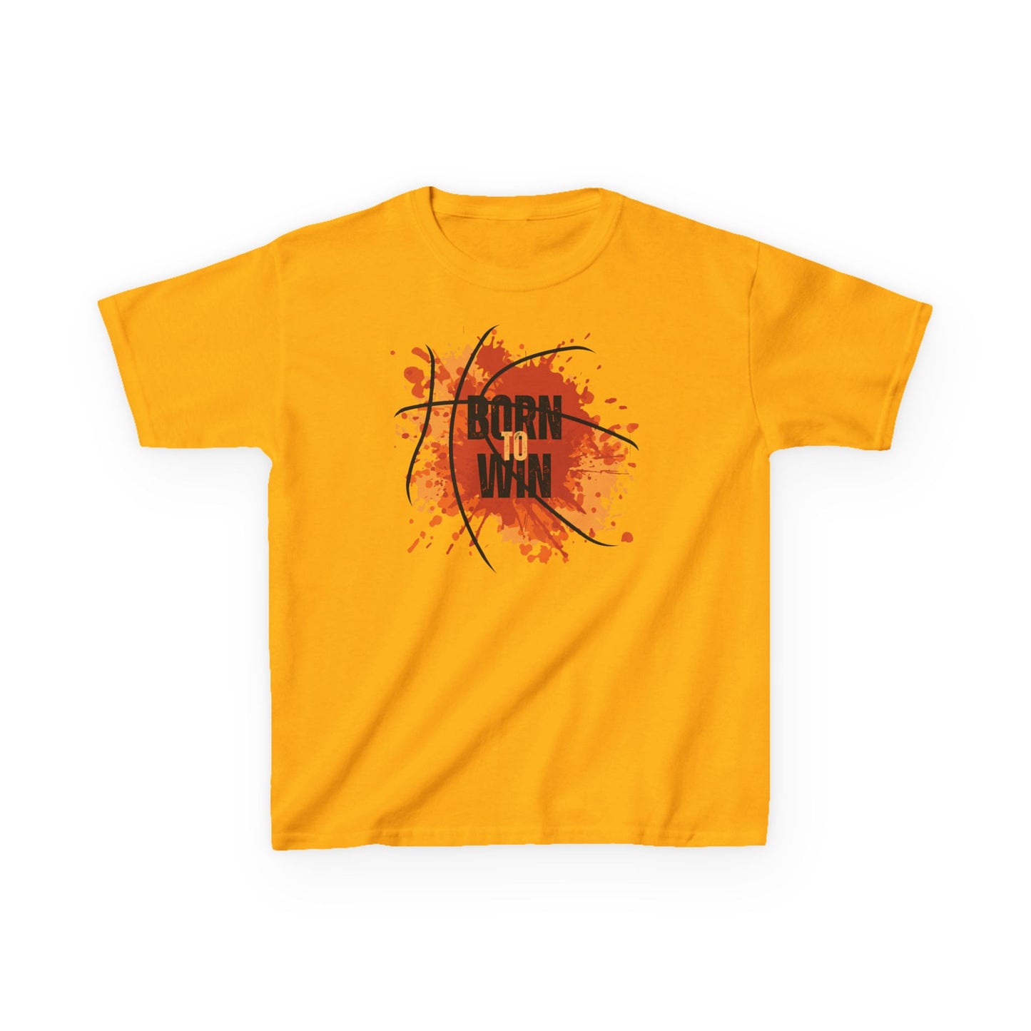 Born To Win Kids Heavy Cotton T-shirt